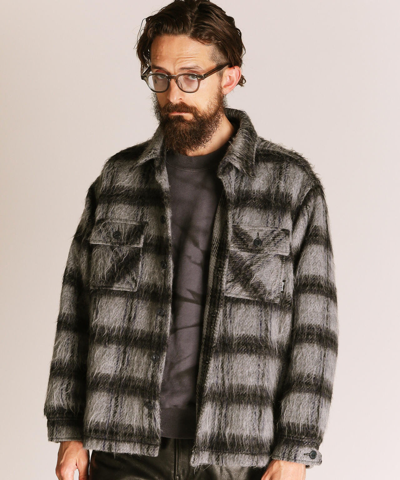 SHAGGY PLAID SHIRT/シャギー プレイドシャツ | Schott（ショット