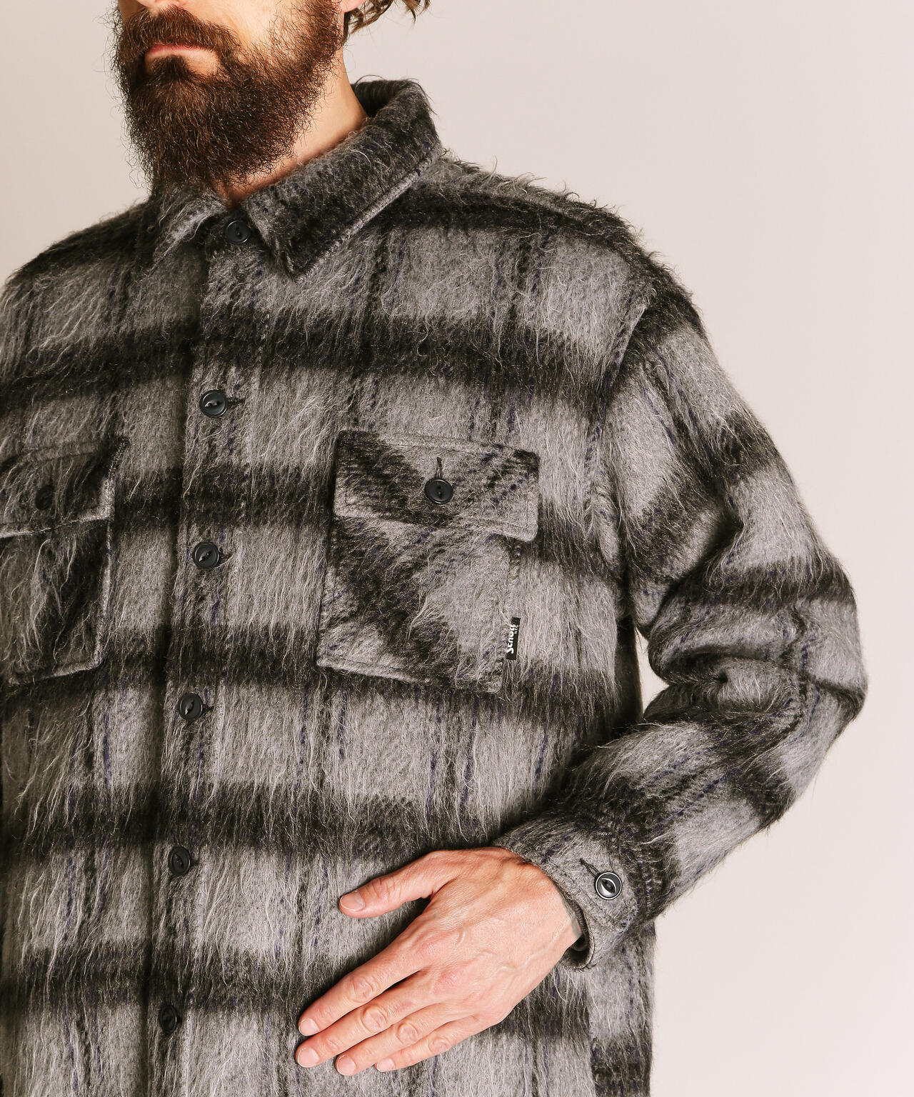 SHAGGY PLAID SHIRT／シャギー チェックシャツ／ショット SHAGGY PLAID SHIRT／シャギー チェックシャツ | ショット(Schott