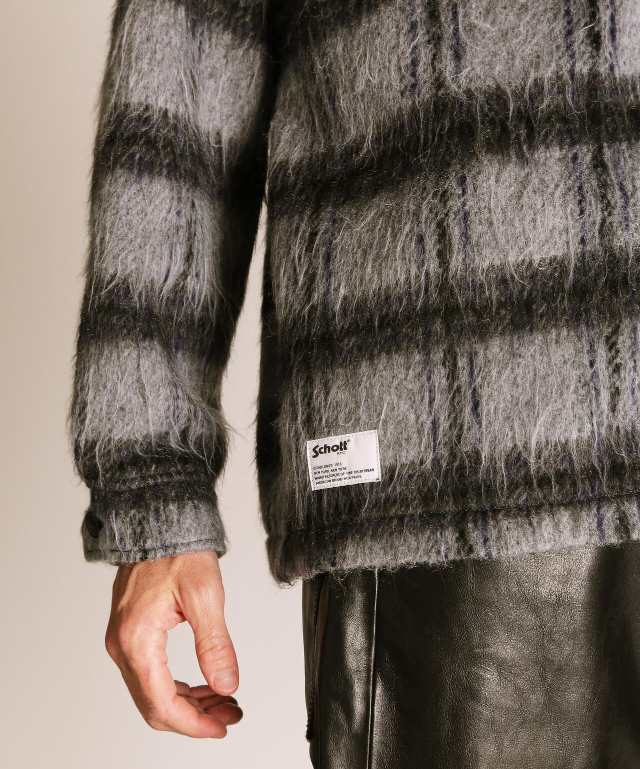 SHAGGY PLAID SHIRT／シャギー チェックシャツ／ショット SHAGGY PLAID SHIRT／シャギー チェックシャツ | ショット