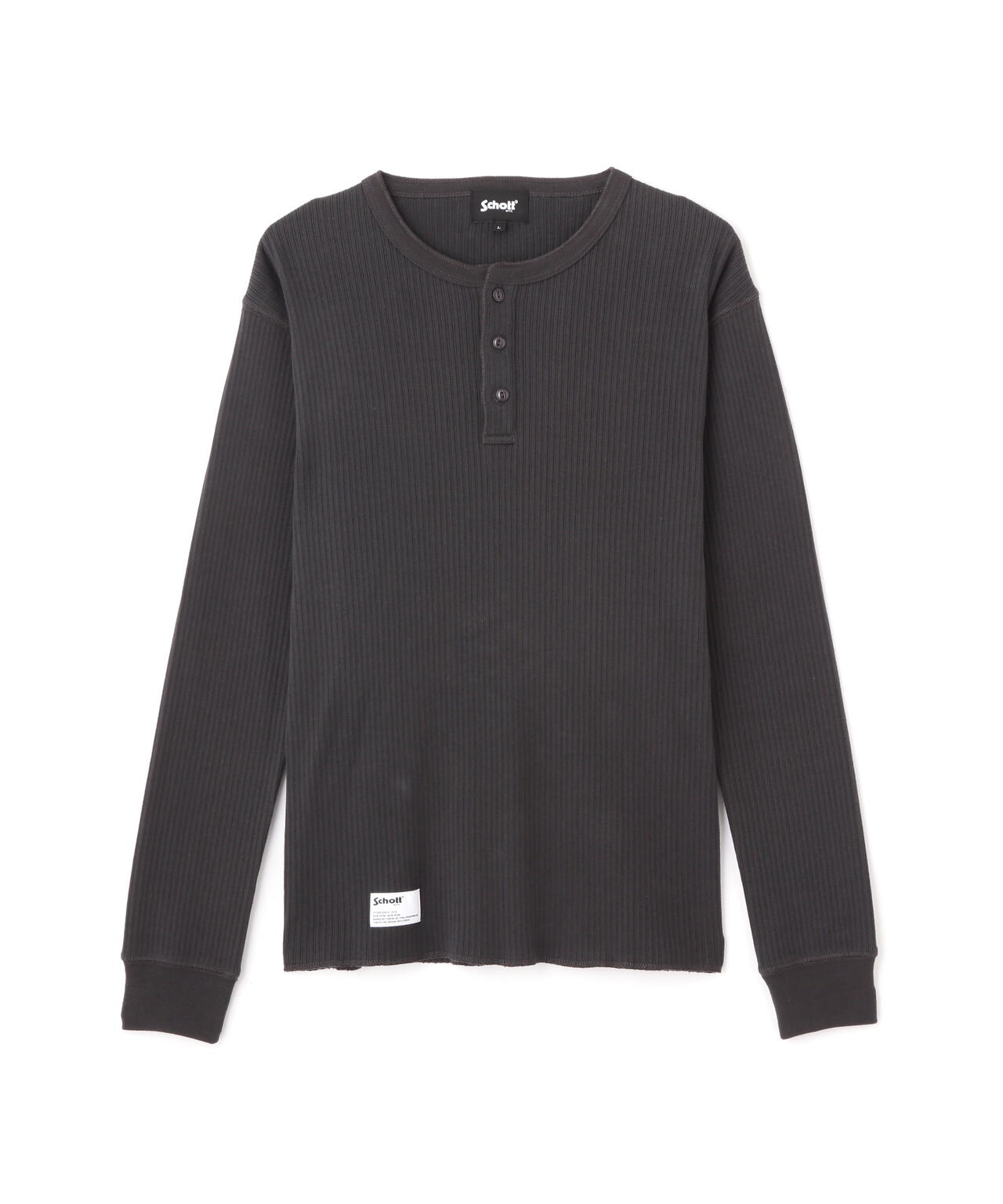 ARMY RIB HENLEY LS T-SHIRT/アーミリブヘンリーLS Tシャツ