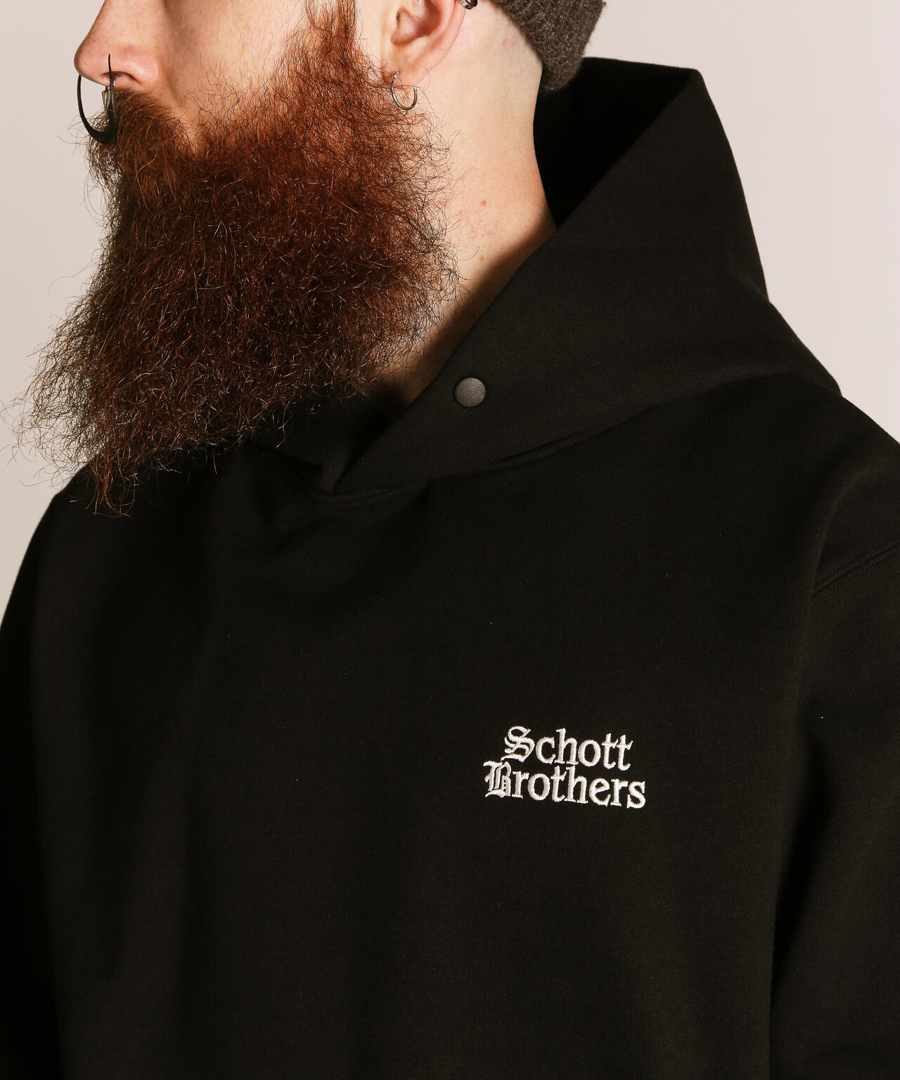 B.S.HOODED SWEAT/ブラックシープ スウェット パーカー | Schott