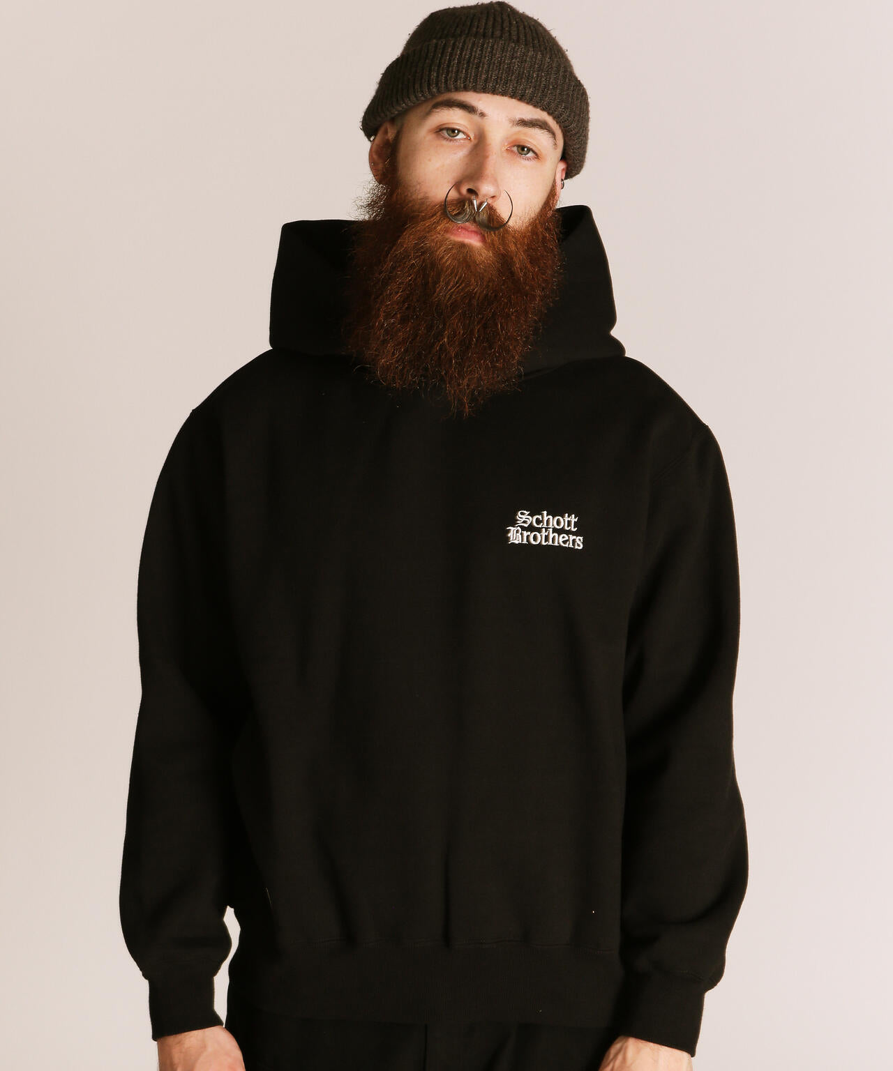 B.S.HOODED SWEAT/ブラックシープ スウェット パーカー | Schott