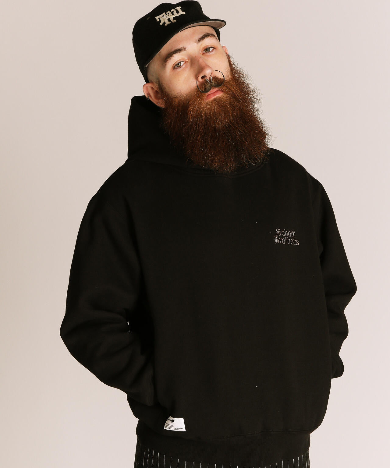 ショット（Schott）/B．S．HOODED SWEAT／ブラックシープ スウェット パーカー B.S.HOODED SWEAT/ブラックシープ スウェット パーカー | Schott