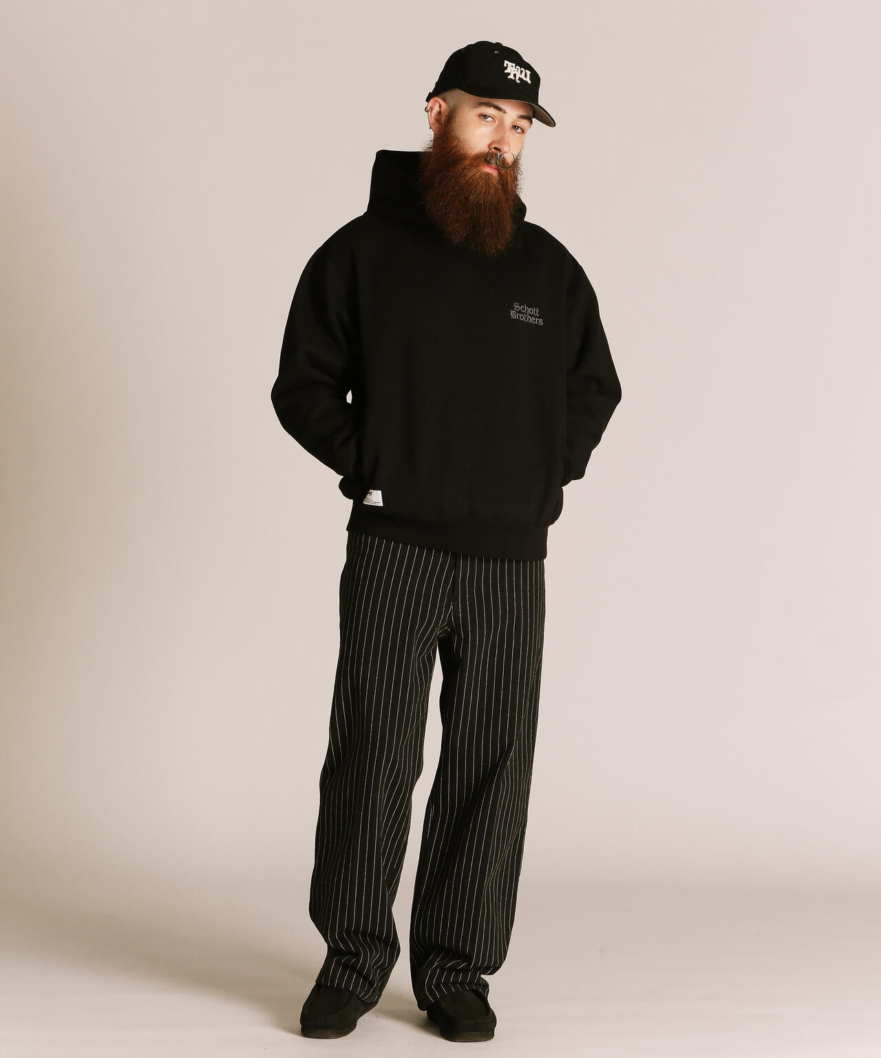 B.S.HOODED SWEAT/ブラックシープ スウェット パーカー | Schott