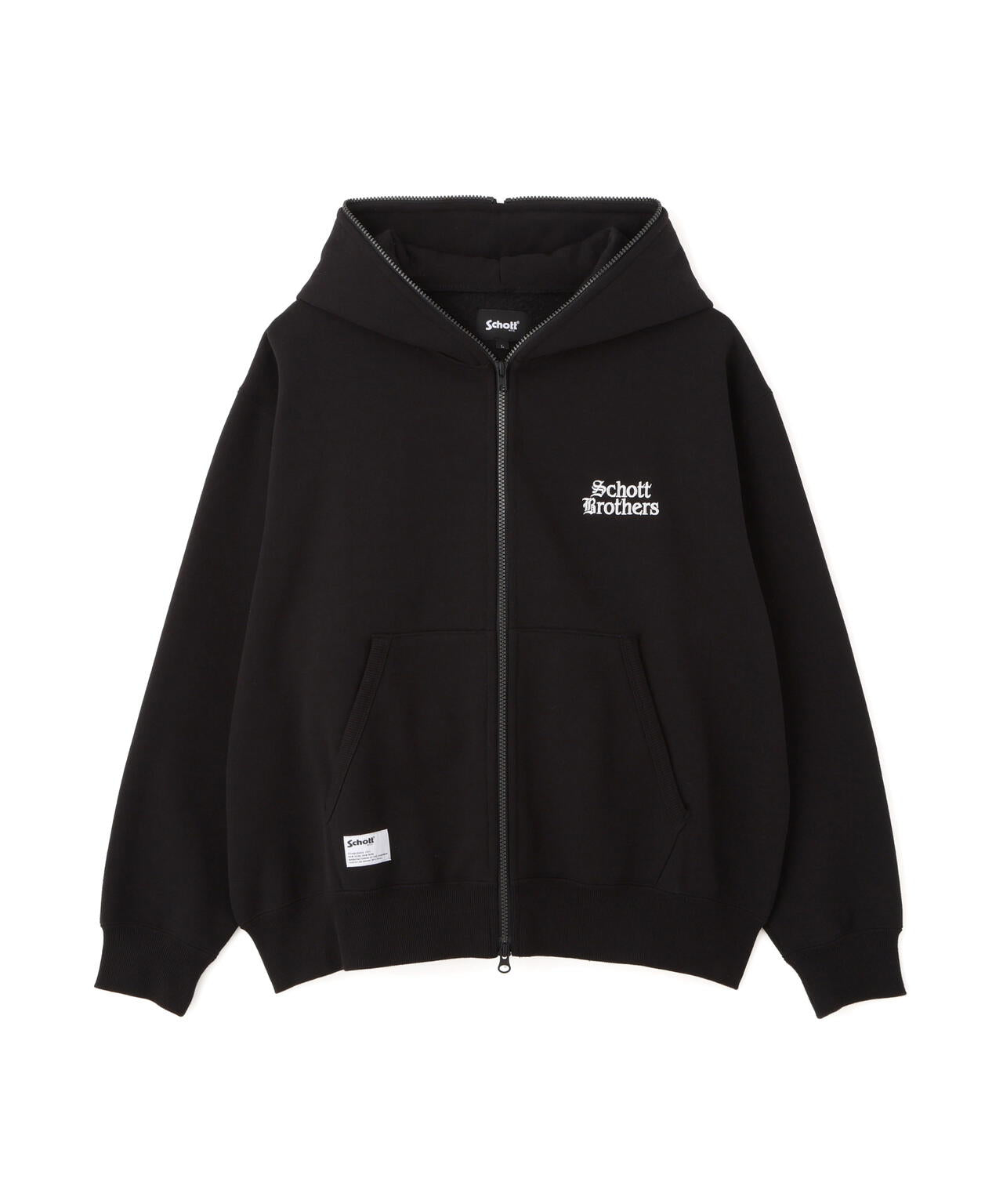 B.S. ZIP HOODED SWEAT/ブラックシープ フルジップ スウェット パーカー
