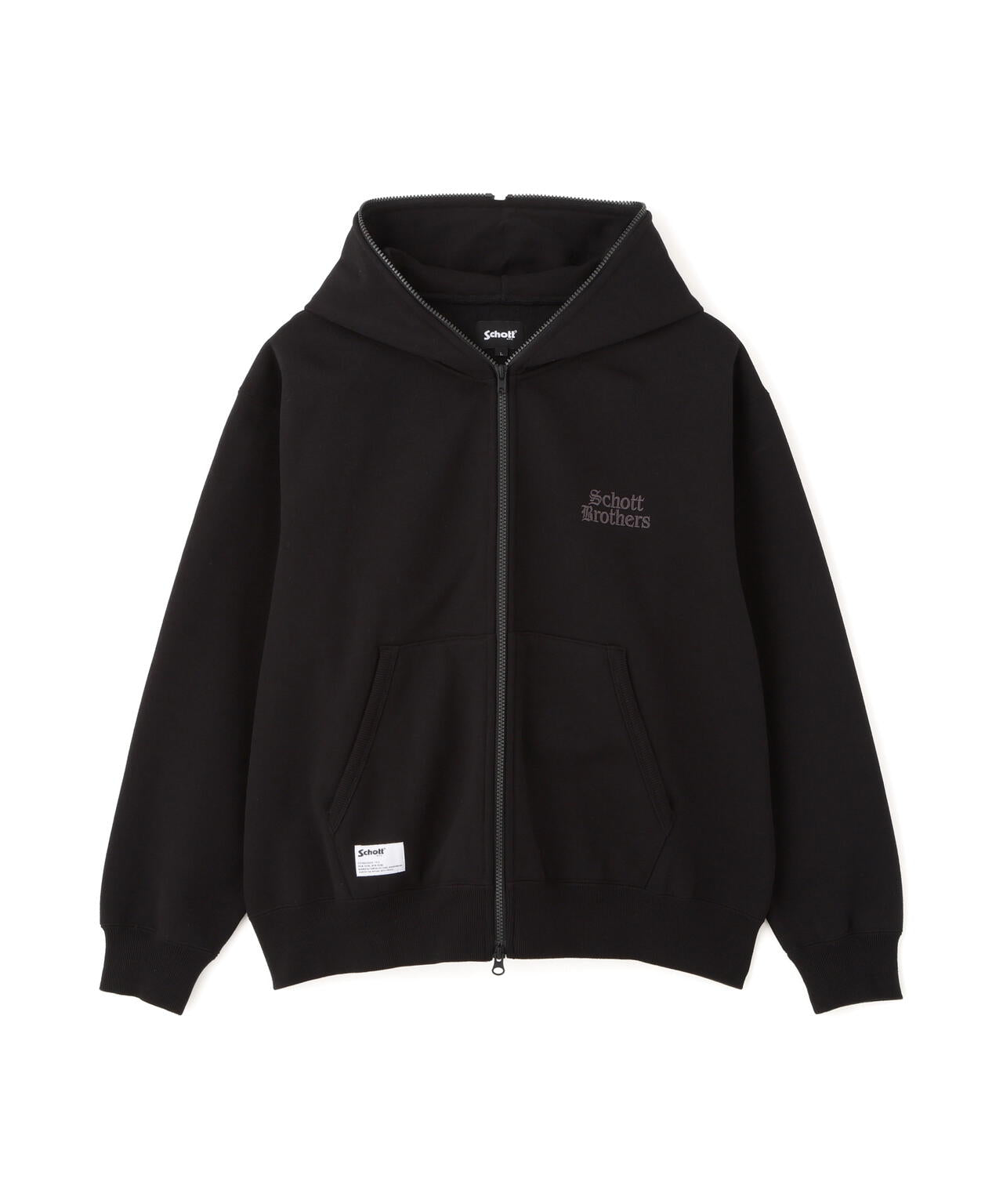 B.S. ZIP HOODED SWEAT/ブラックシープ フルジップ スウェット