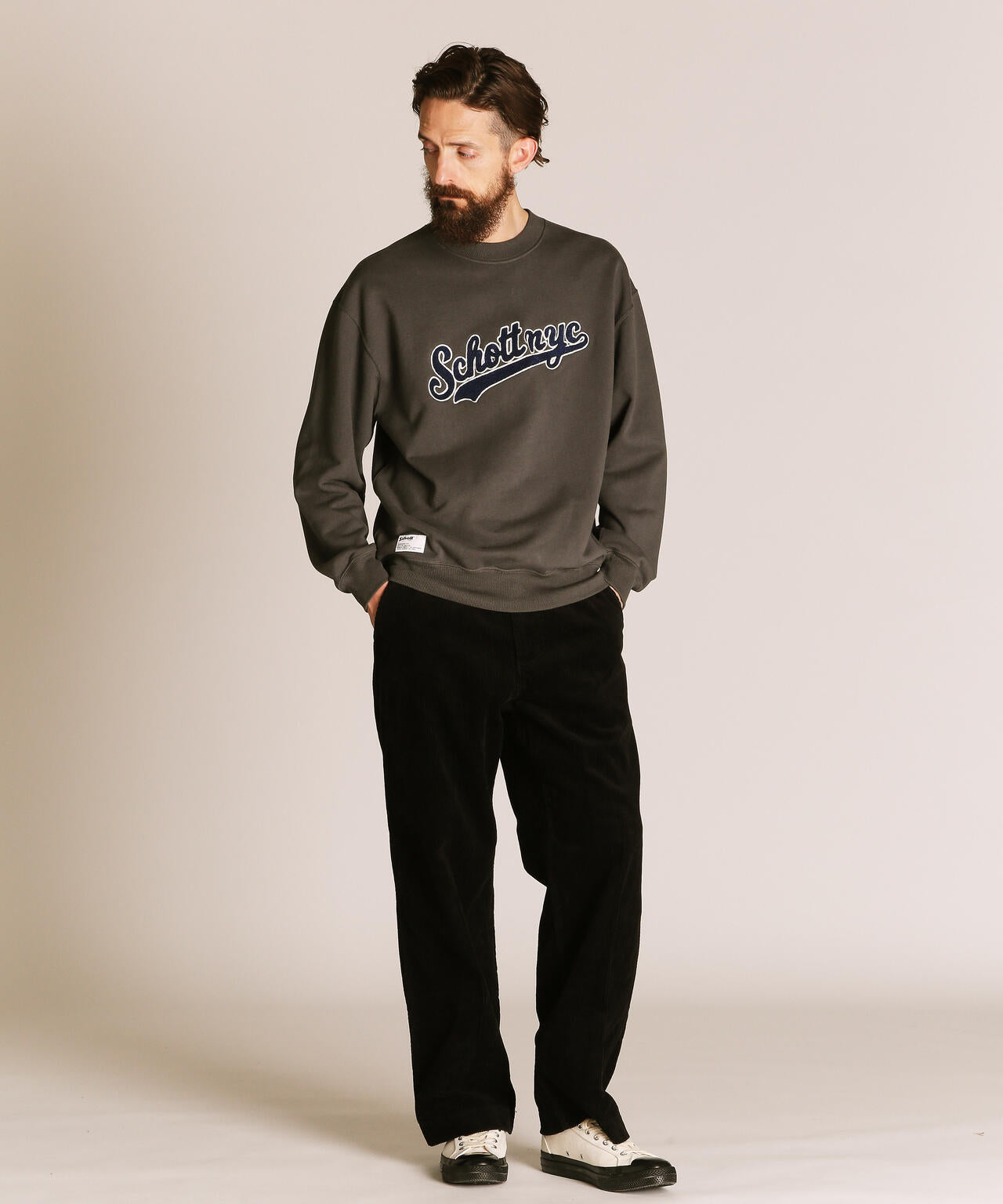 SCRIPT CREW SWEAT/スクリプト クルースウェット | Schott（ショット