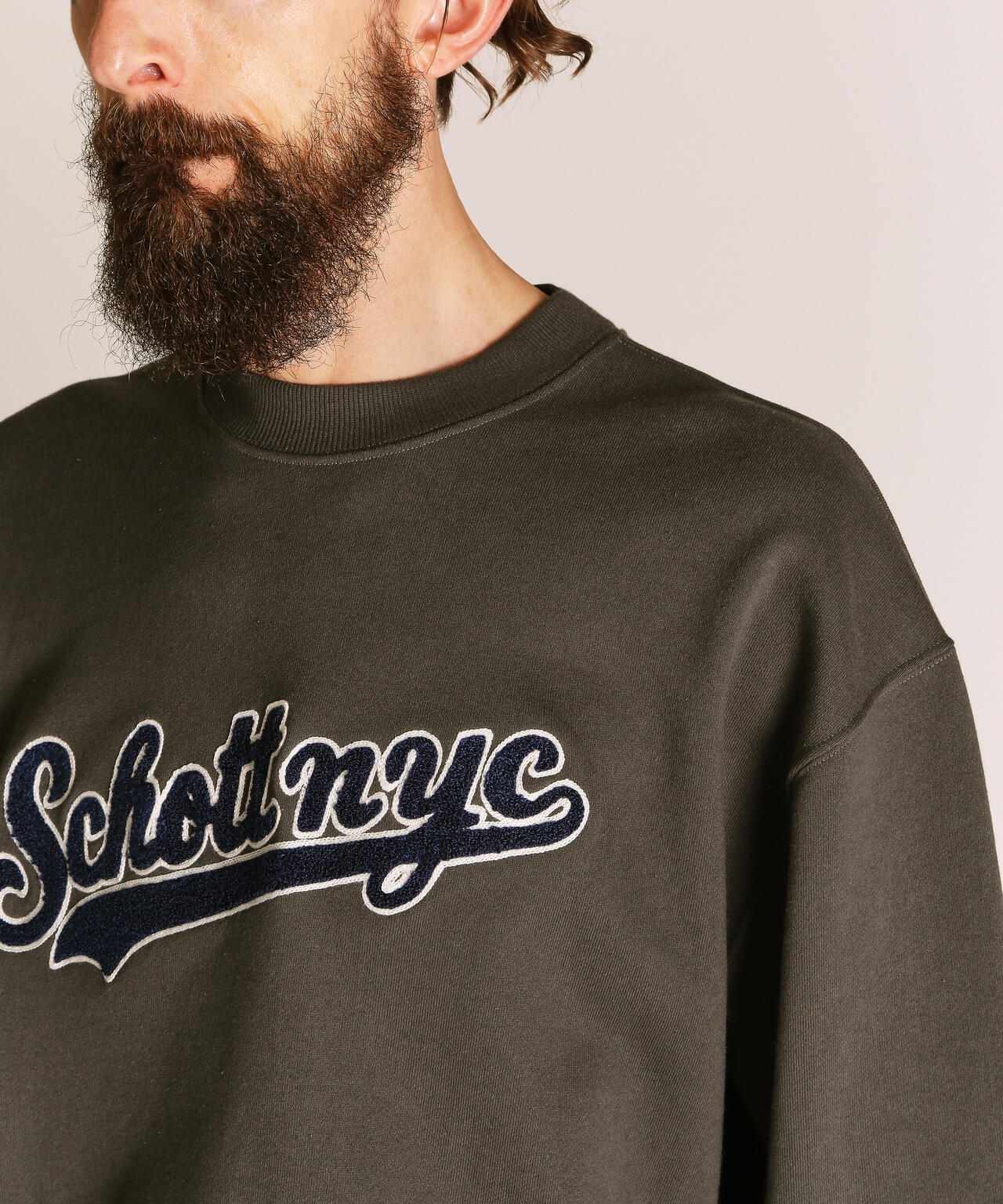 SCRIPT CREW SWEAT/スクリプト クルースウェット | Schott（ショット