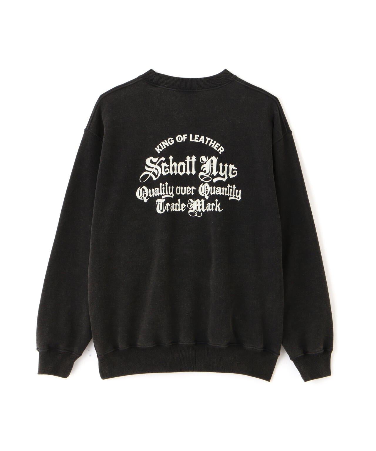 QUALITY OVER QUANTITY CREW SWEAT/クオリティ オーバー クアン