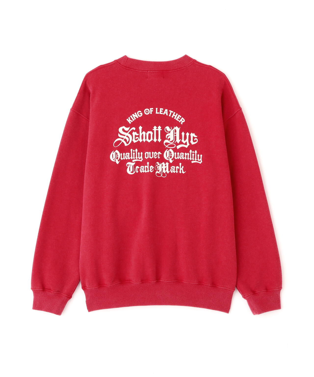 QUALITY OVER QUANTITY CREW SWEAT/クオリティ オーバー クアンティティ クルースウェット