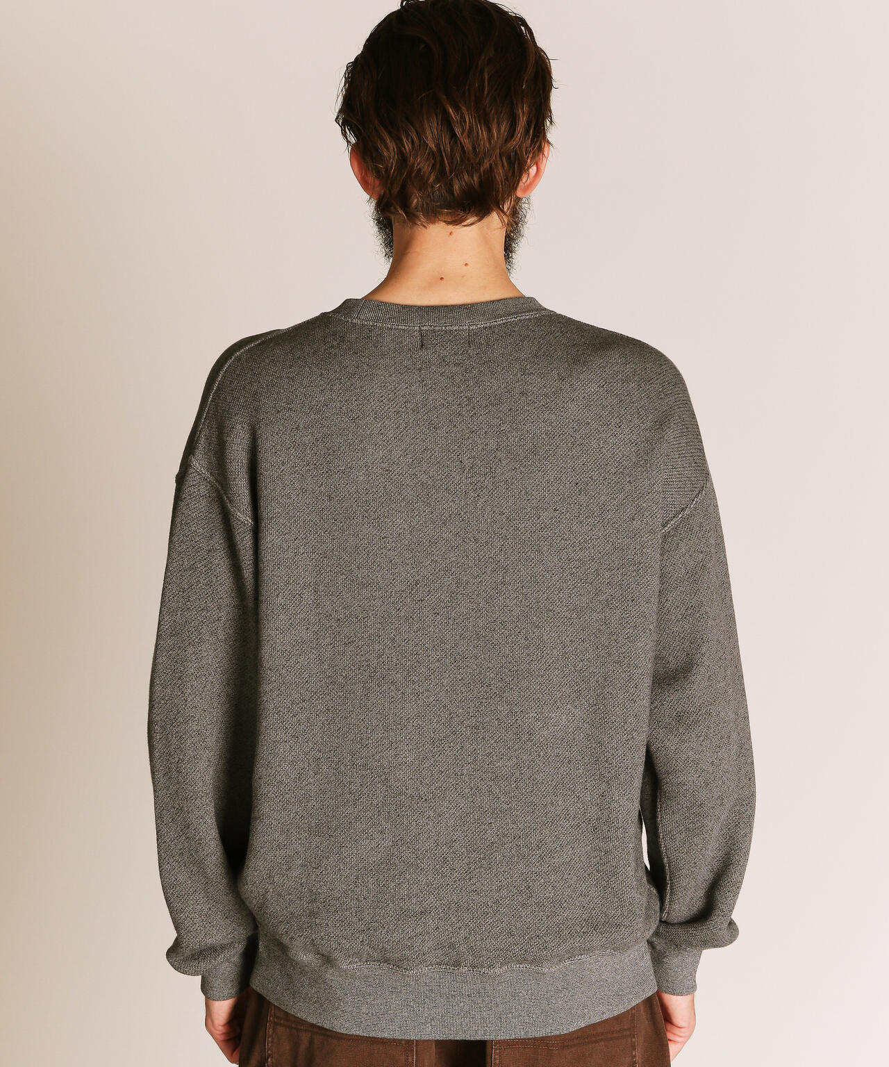 SALT AND PEPPER CREW SWEAT TIMETESTED FOUR GENERATIONS