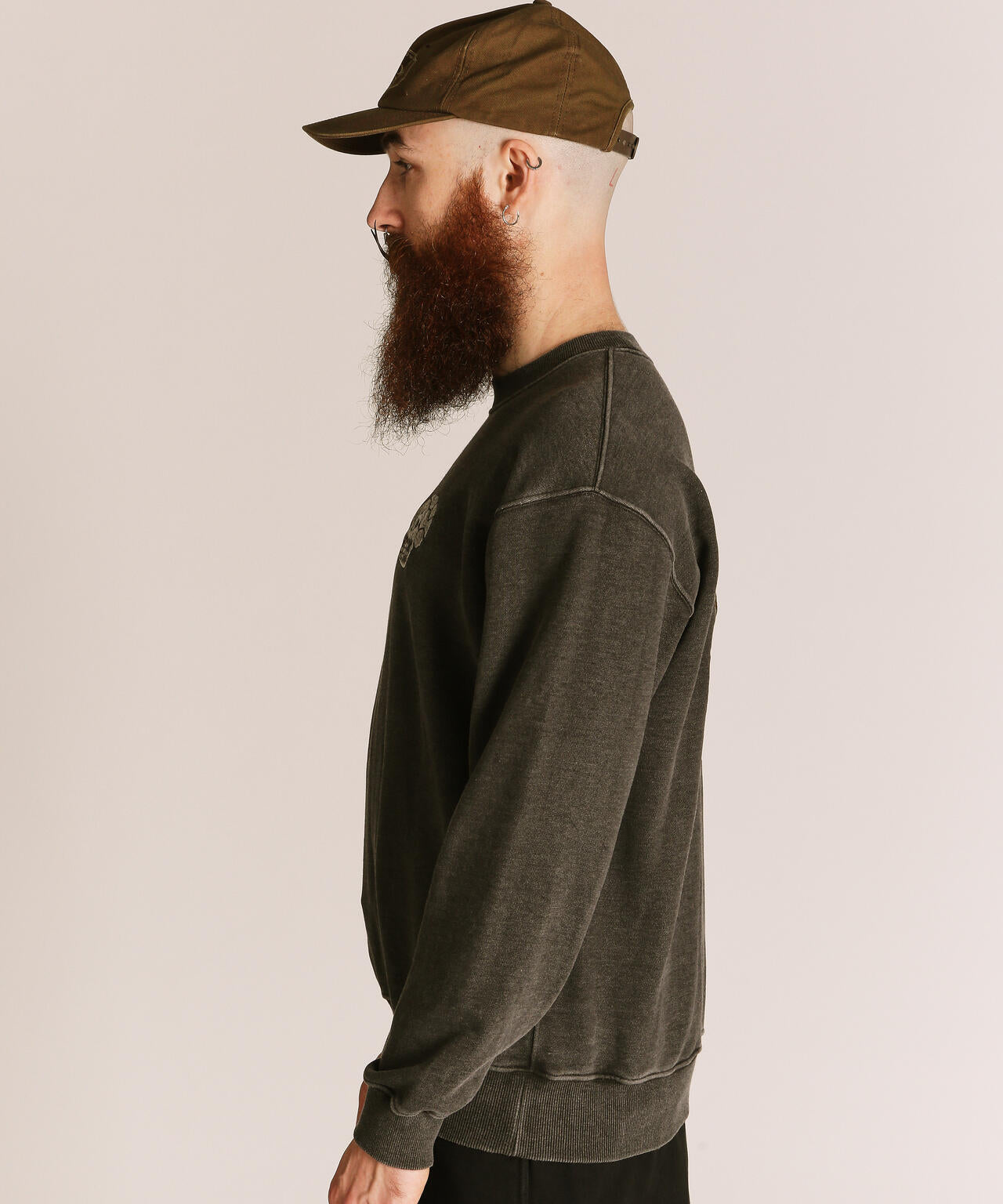 PIGMENT SKULL AND SNAKE CREW SWEAT/ピグメントスカル アンド