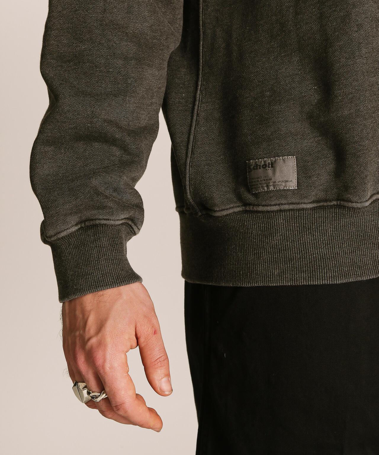 PIGMENT SKULL AND SNAKE CREW SWEAT/ピグメントスカル アンド