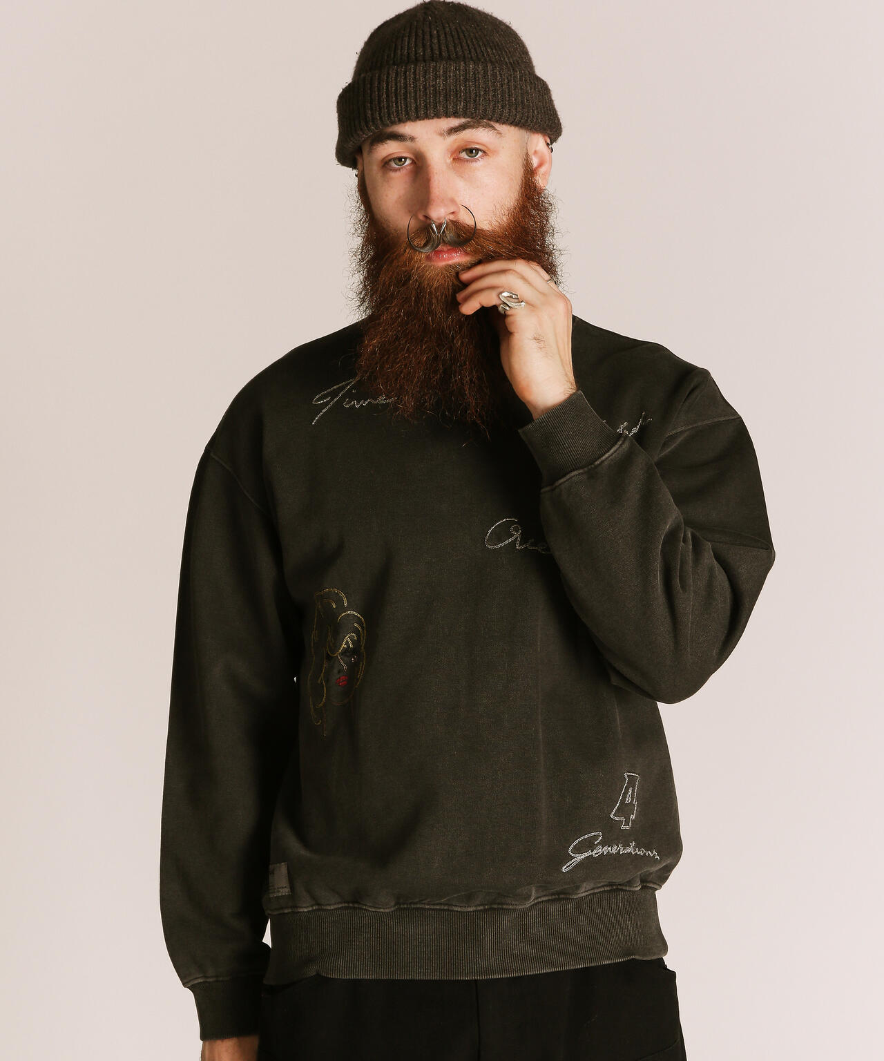 確認用・汚れありGET REALスウェットDa-iCE全メンバーブラックVer. GET REALスウェット(Da-iCE全メンバーブラックVer.) - Da-iCE (ダイス