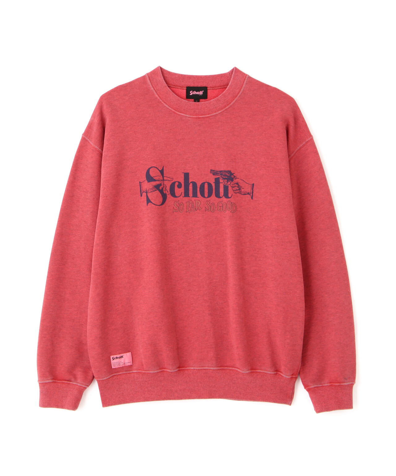PIGMENT SO FAR SO GOOD CREW SWEAT/スウェット | Schott（ショット