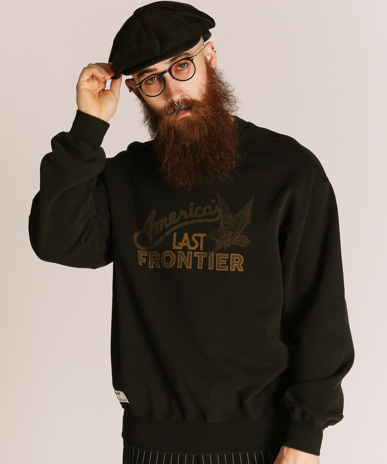 FADE AMERICA'S LAST FRONTIER CREW SWEAT/スウェット | Schott