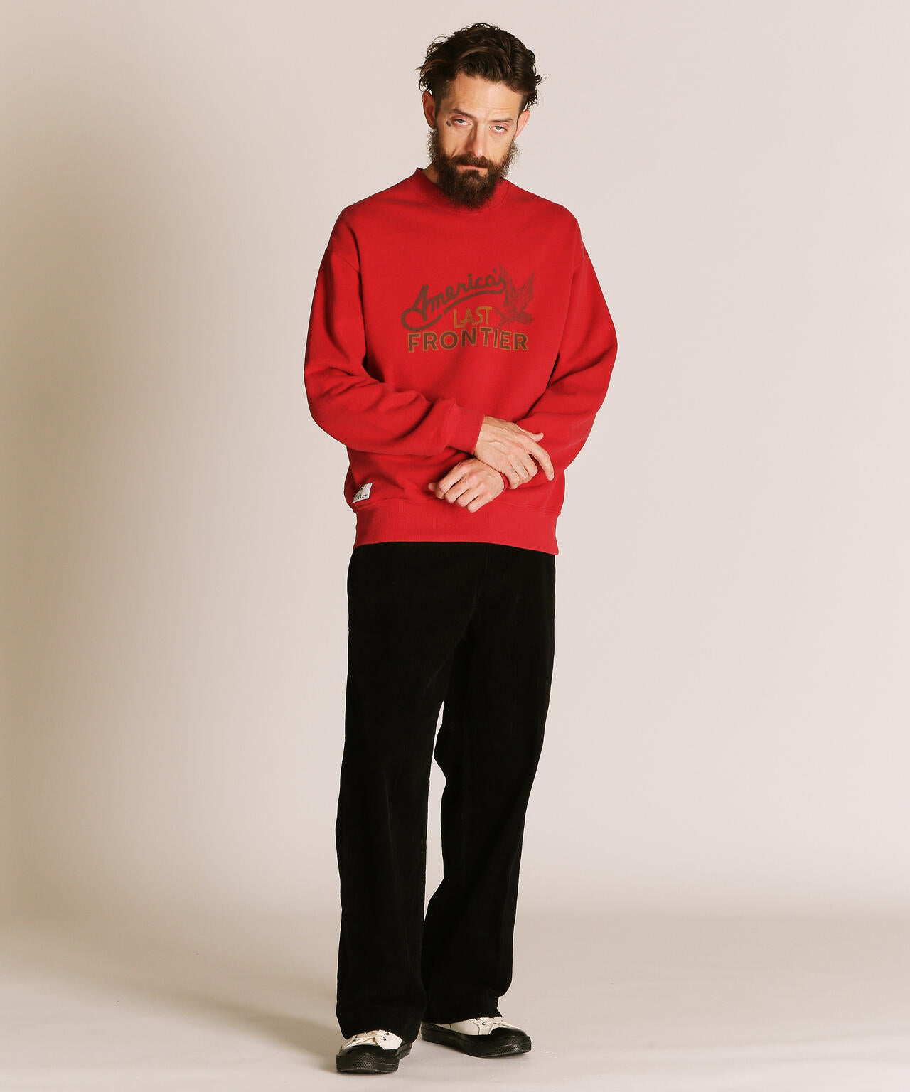 FADE AMERICA'S LAST FRONTIER CREW SWEAT/スウェット | Schott