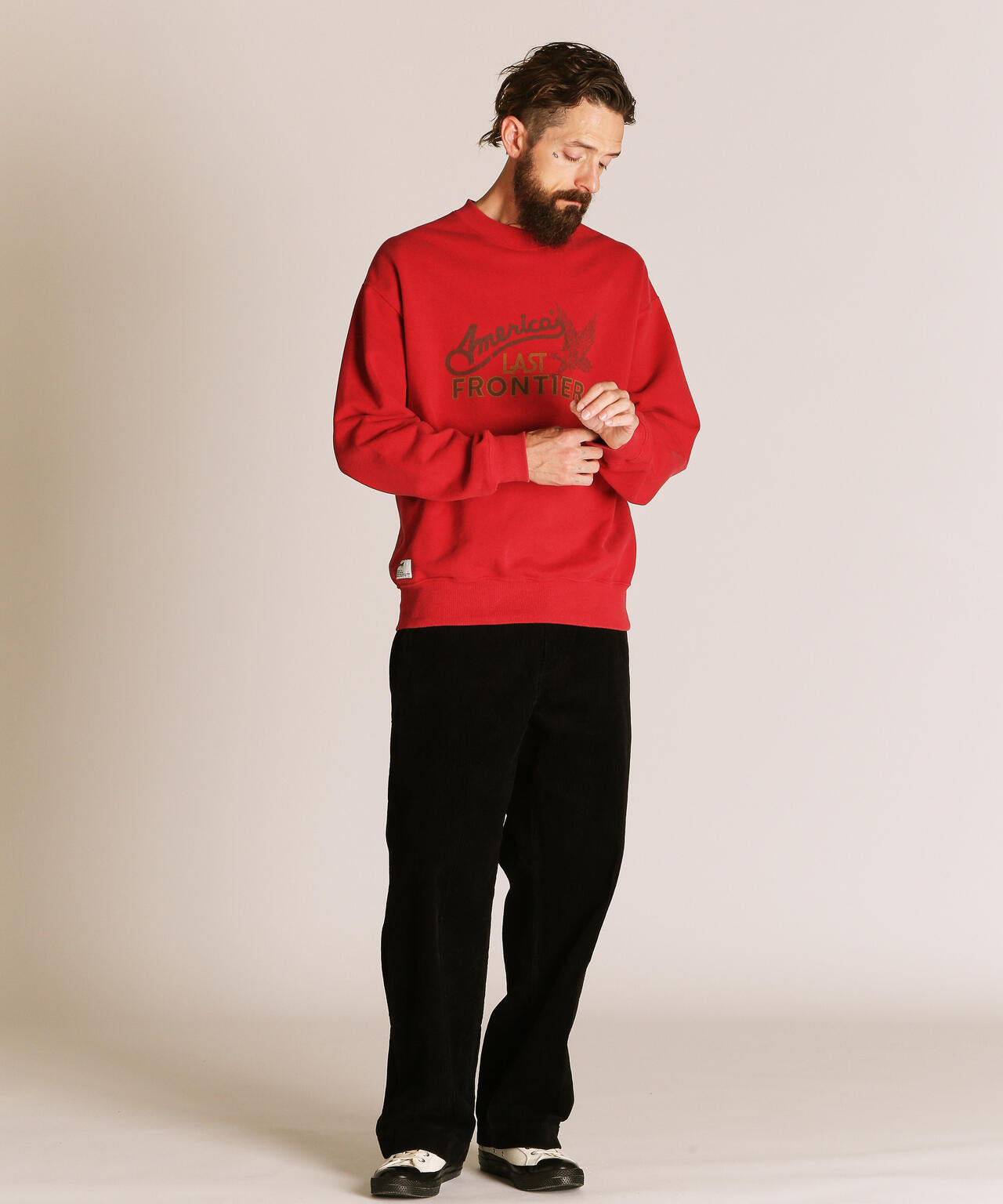 FADE AMERICA'S LAST FRONTIER CREW SWEAT/スウェット | Schott