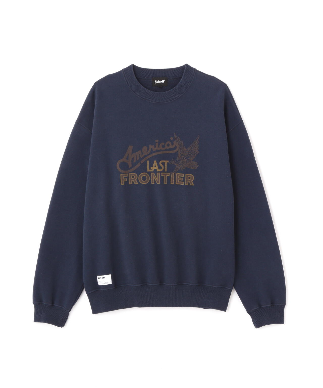 FADE AMERICA'S LAST FRONTIER CREW SWEAT/スウェット | Schott