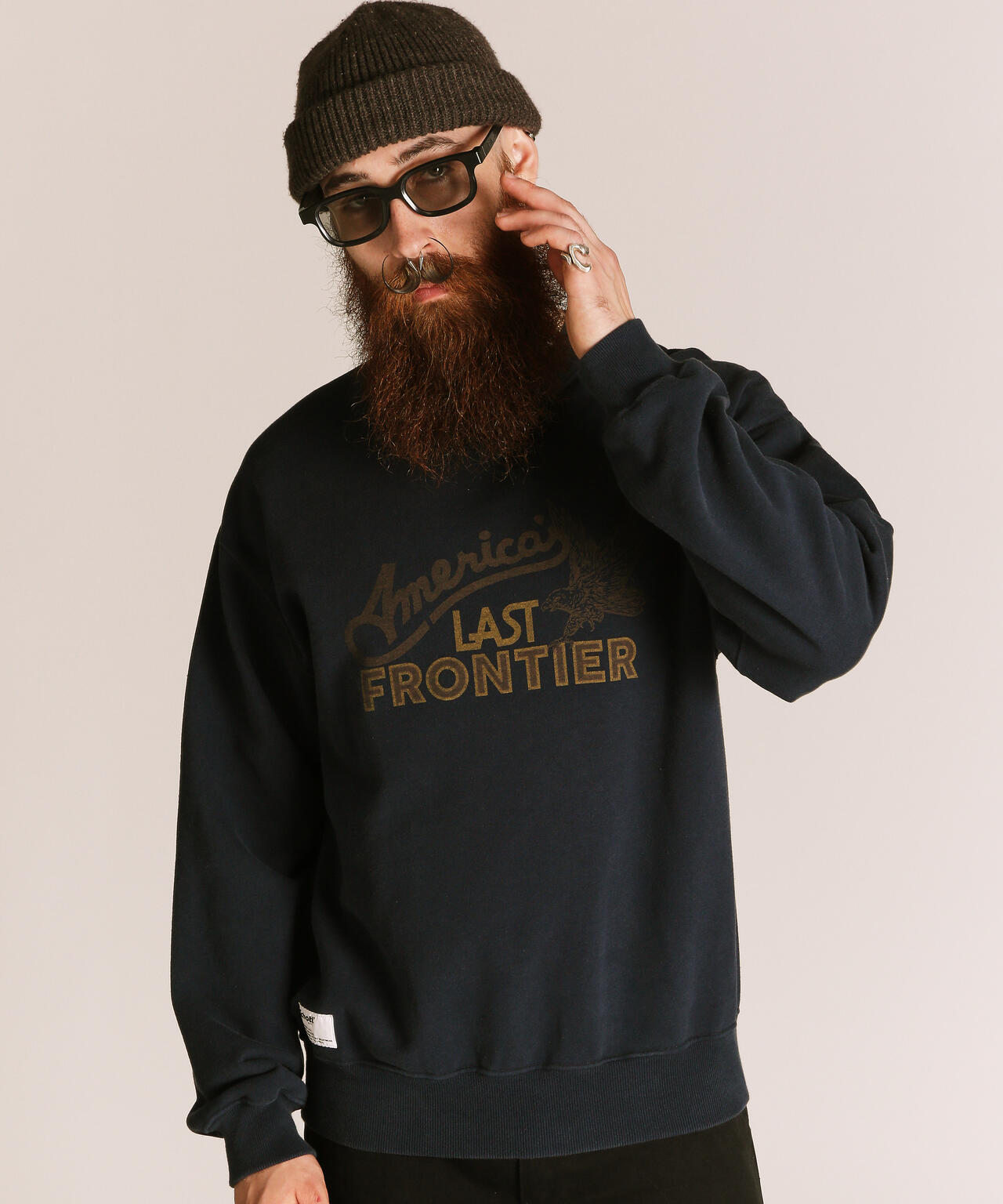 FADE AMERICA'S LAST FRONTIER CREW SWEAT/スウェット | Schott