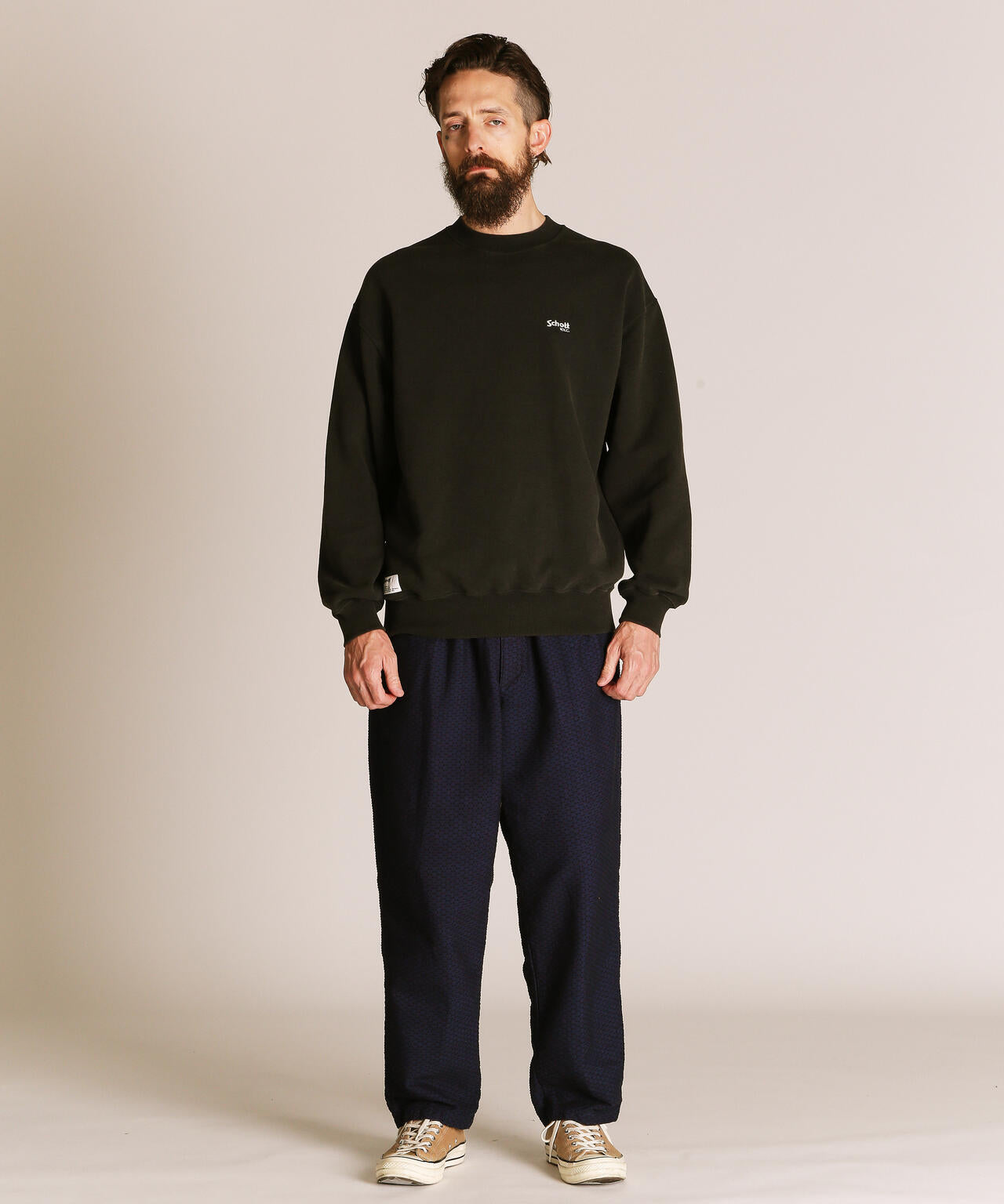 FADE KEEP IT ORIGINAL CREW SWEAT/スウェット | Schott
