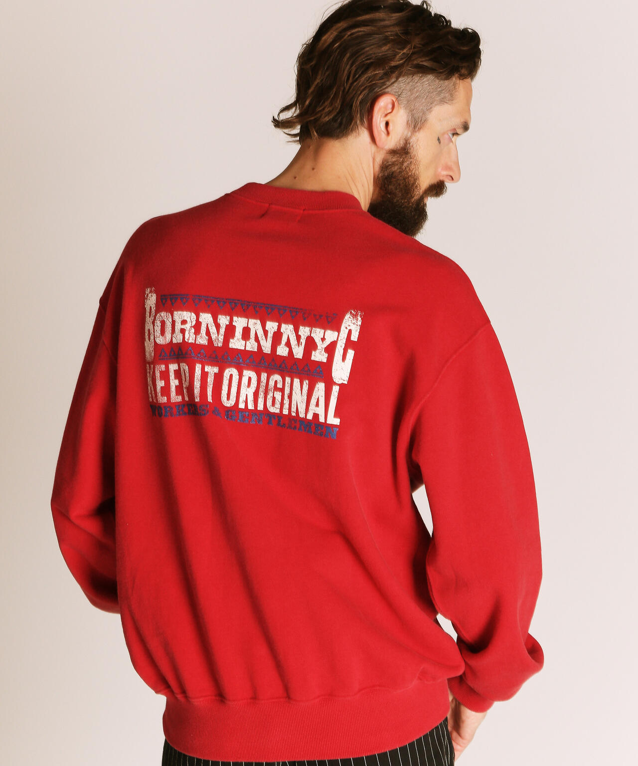 BDショット FADE KEEP IT ORIGINAL CREW SWEAT/スウェット | Schott