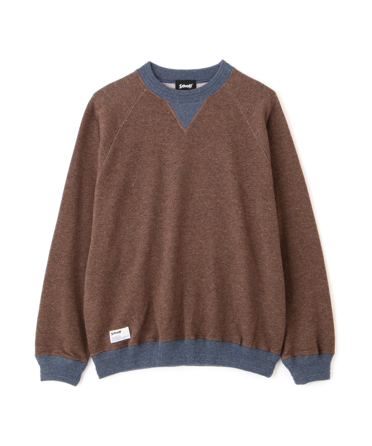 2TONE CREW SWEAT/2トーン クルースウェット | Schott（ショット