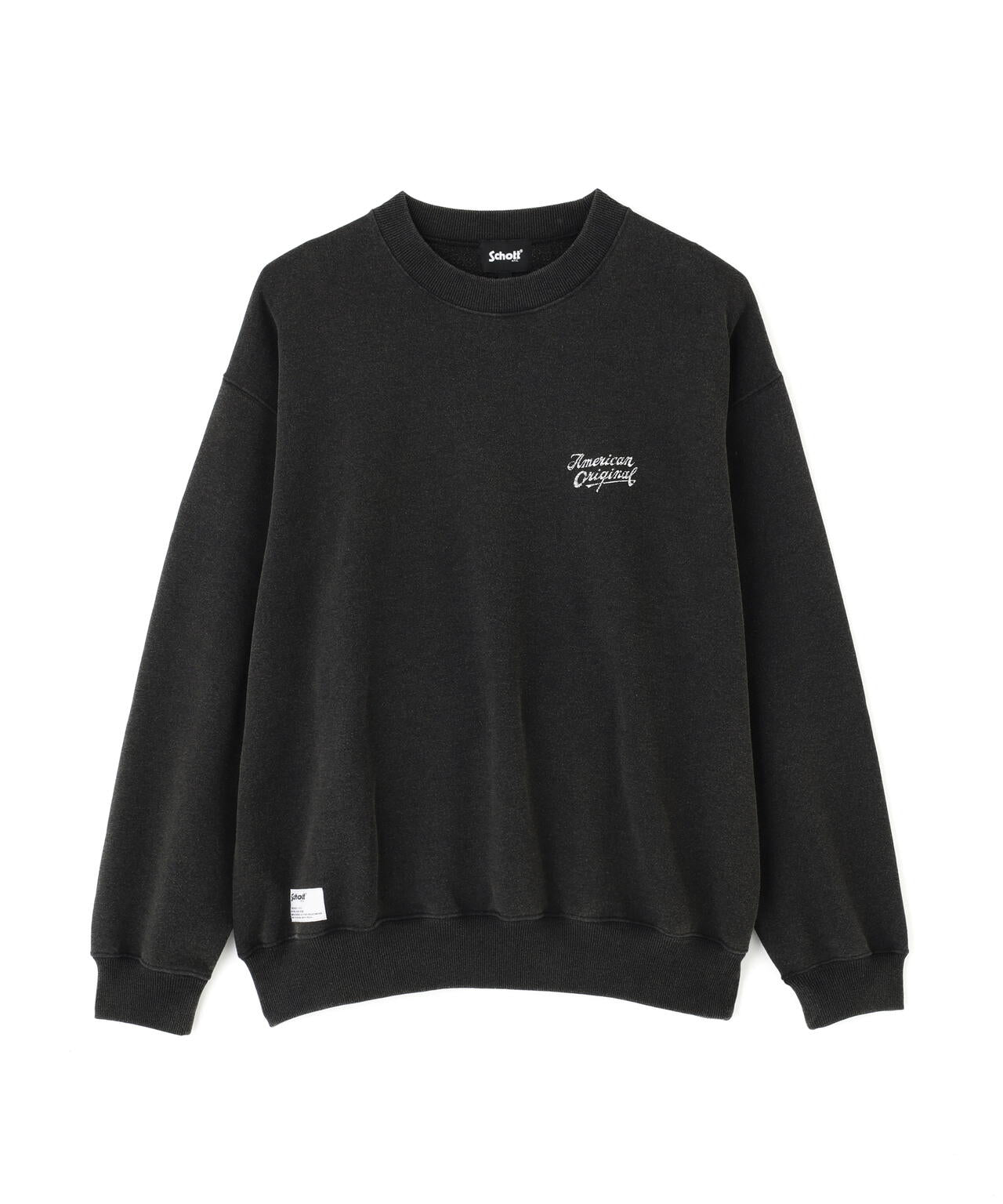 AMERICAN ORIGINAL SNOW WASH CREW SWEAT/アメリカン オリジナル