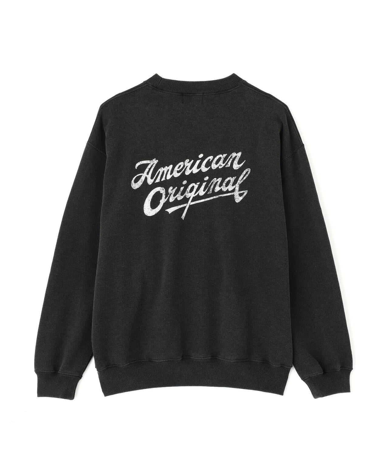 AMERICAN ORIGINAL SNOW WASH CREW SWEAT/アメリカン オリジナル