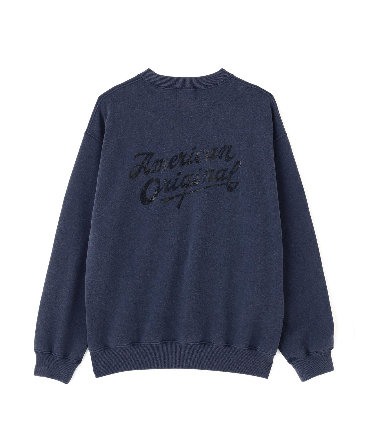 AMERICAN ORIGINAL SNOW WASH CREW SWEAT/アメリカン オリジナル