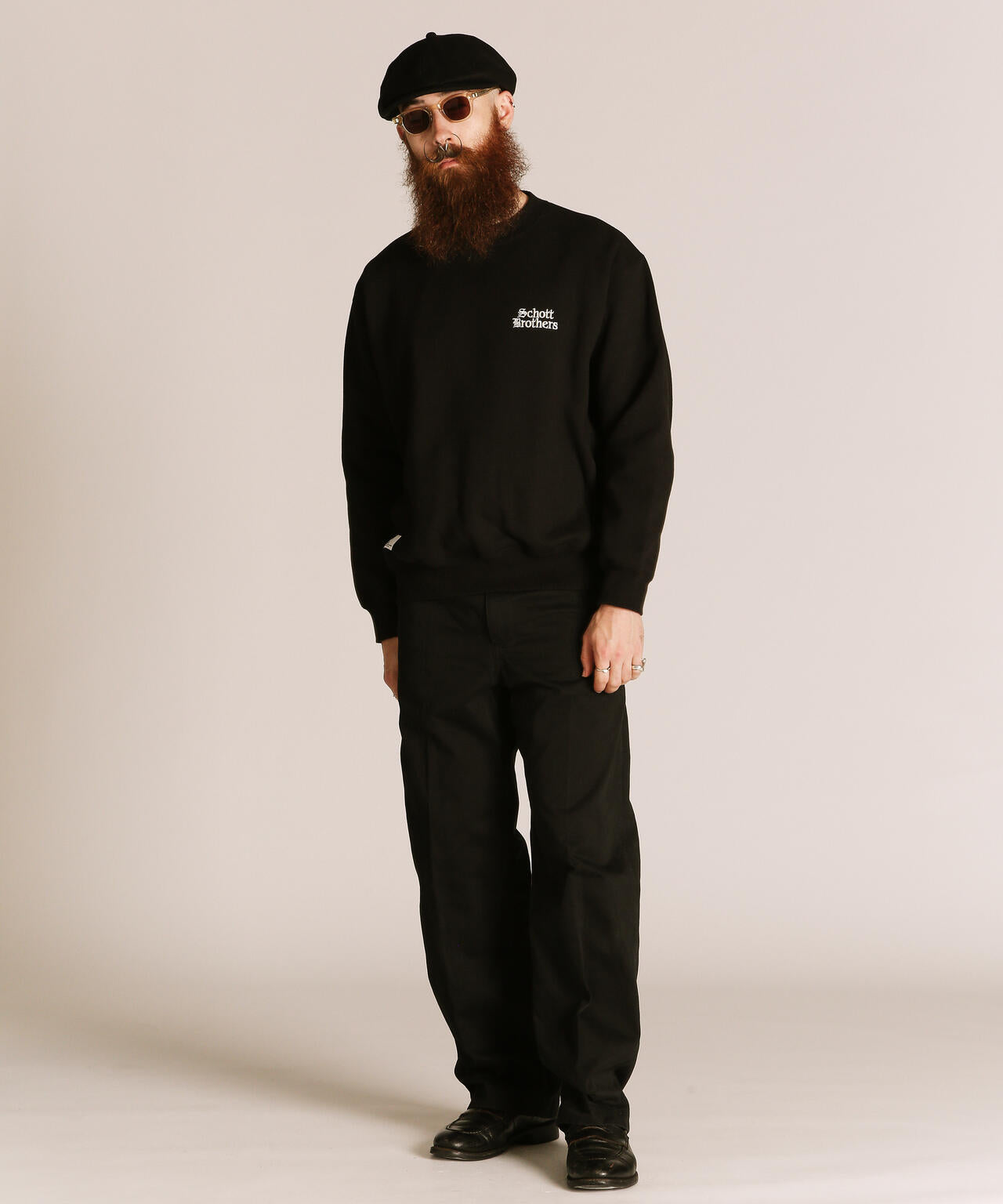 B.S. CREW SWEAT/ブラックシープ クルーネック スウェット | Schott