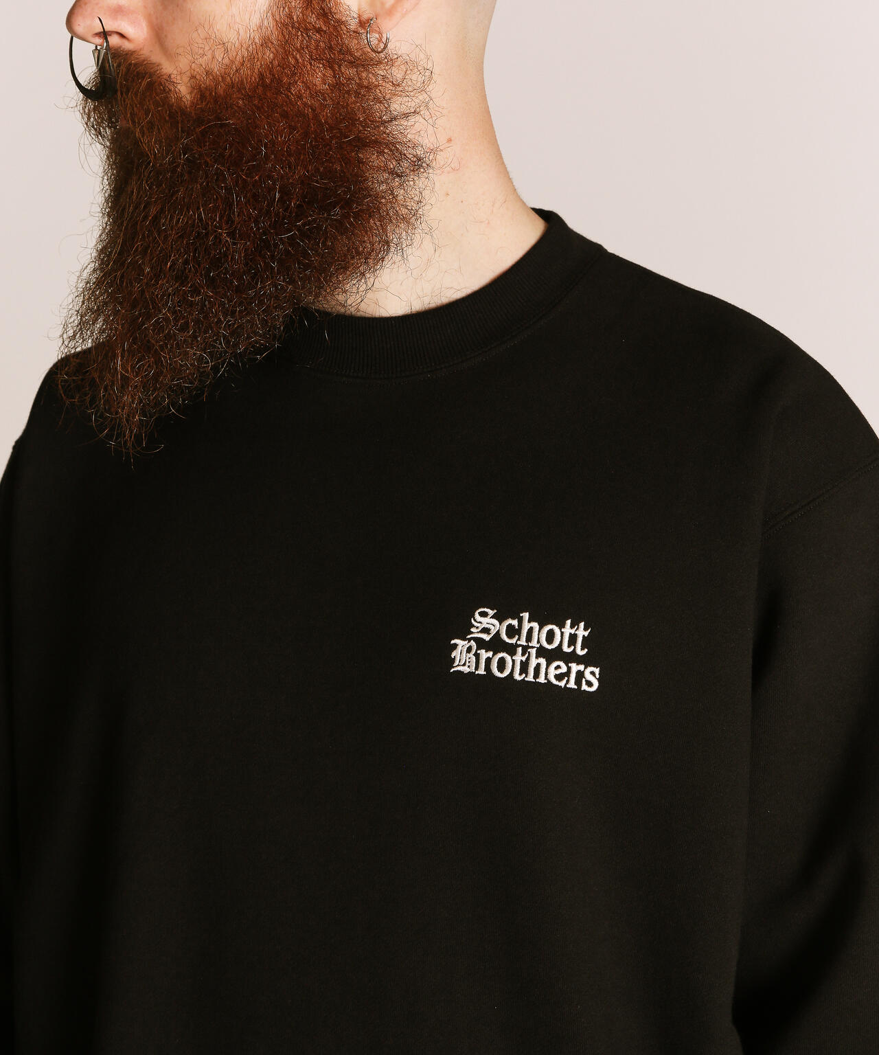 B.S. CREW SWEAT/ブラックシープ クルーネック スウェット | Schott