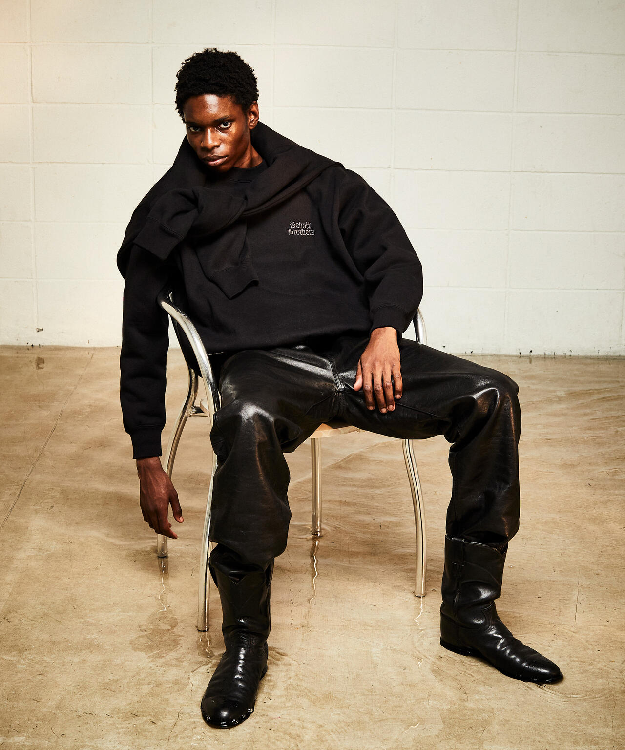 B.S. CREW SWEAT/ブラックシープ クルーネック スウェット