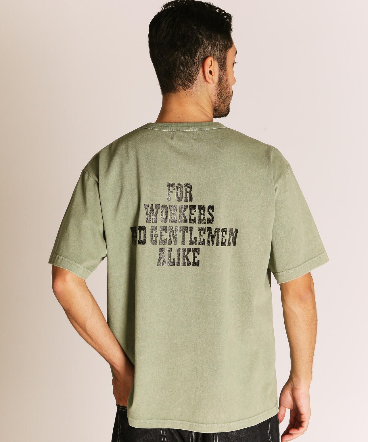 FOR WORKERS AND GENTLEMEN ALIKE T-SHIRT/フォーワークスジェントル