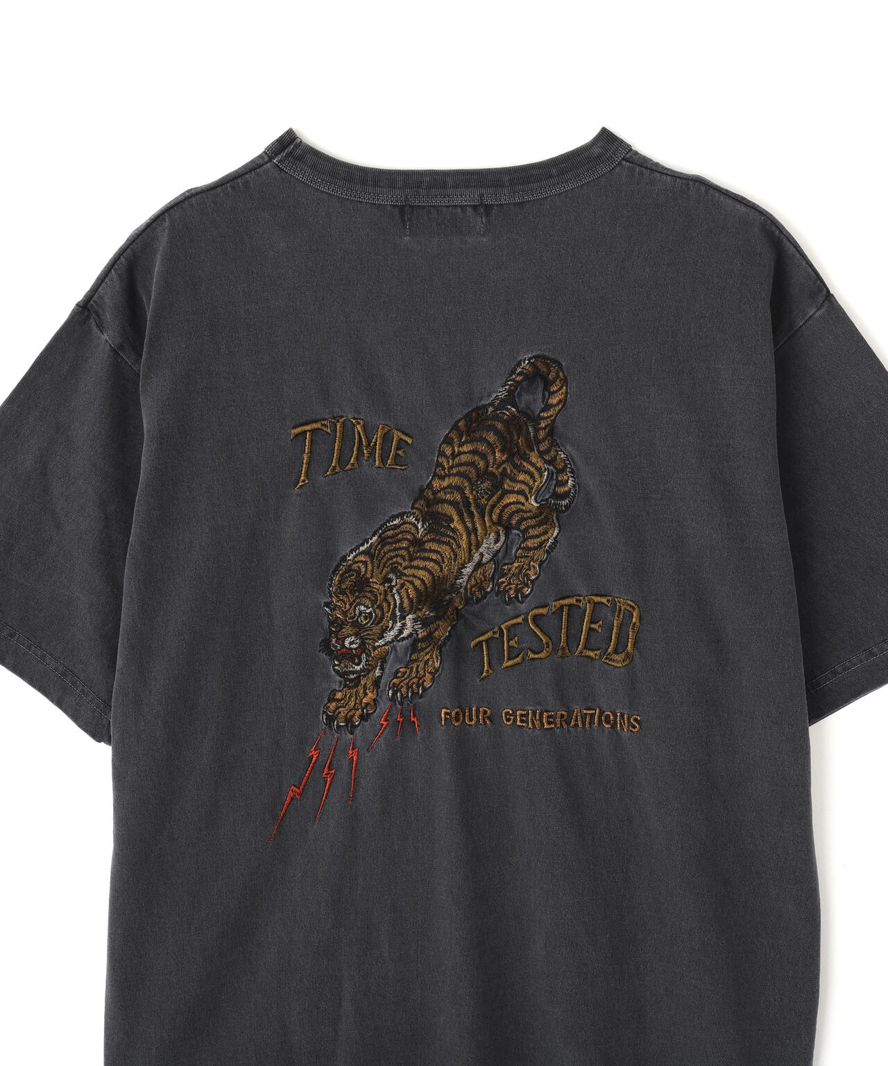 EMB. TIGER T-SHIRT/刺繍 タイガーTシャツ