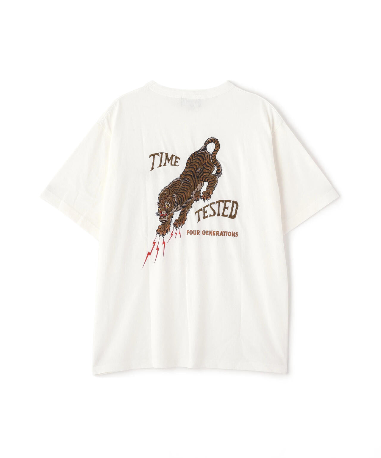 EMB. TIGER T-SHIRT/刺繍 タイガーTシャツ | Schott（ショット