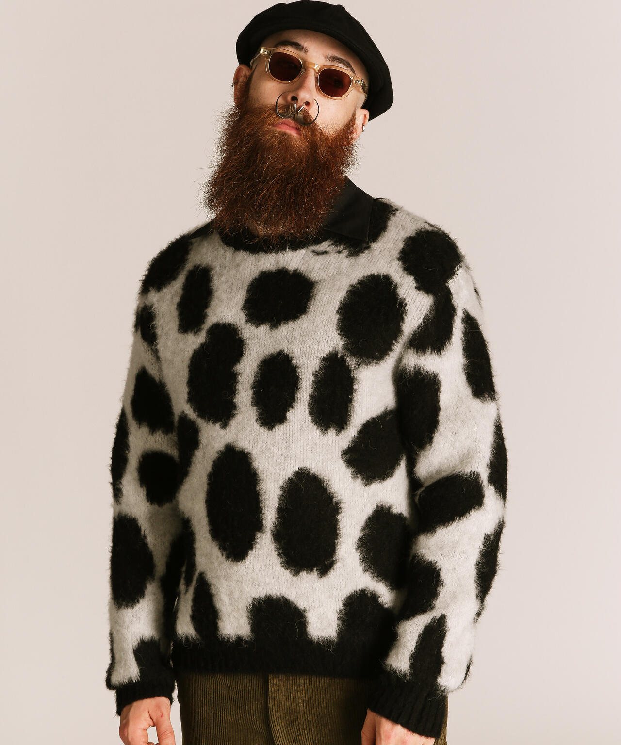 GIRAFFE CREW KNIT/ジラフ クルーニット | Schott（ショット
