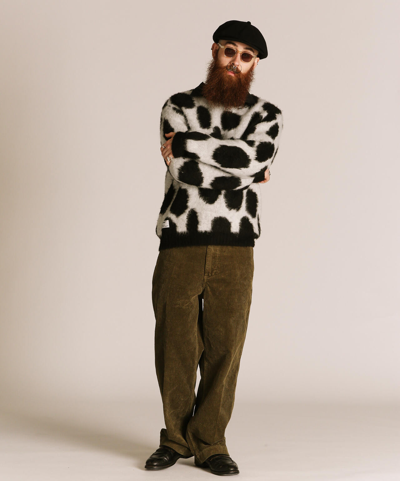 GIRAFFE CREW KNIT/ジラフ クルーニット | Schott（ショット
