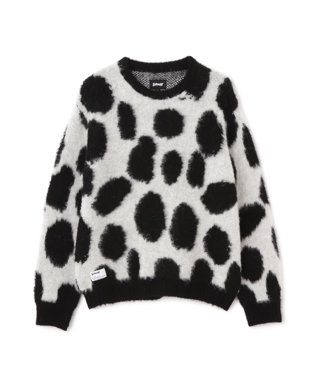 GIRAFFE CREW KNIT/ジラフ クルーニット | Schott（ショット