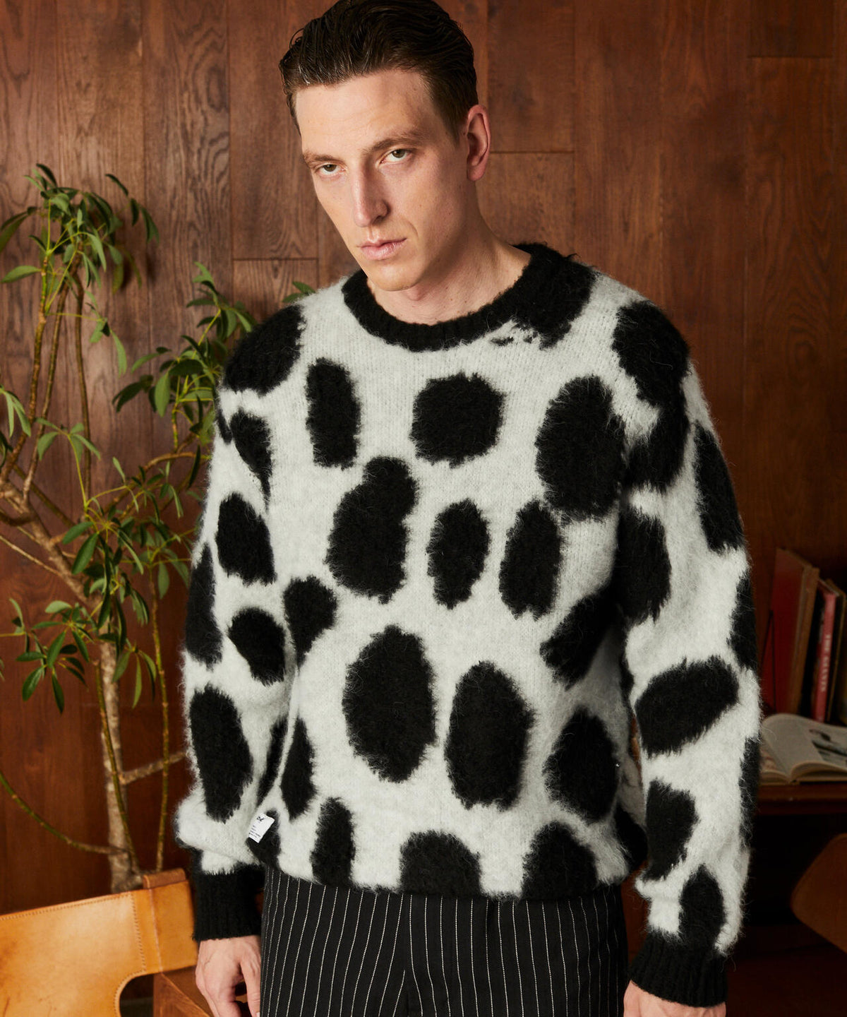 GIRAFFE CREW KNIT/ジラフ クルーニット | Schott（ショット 