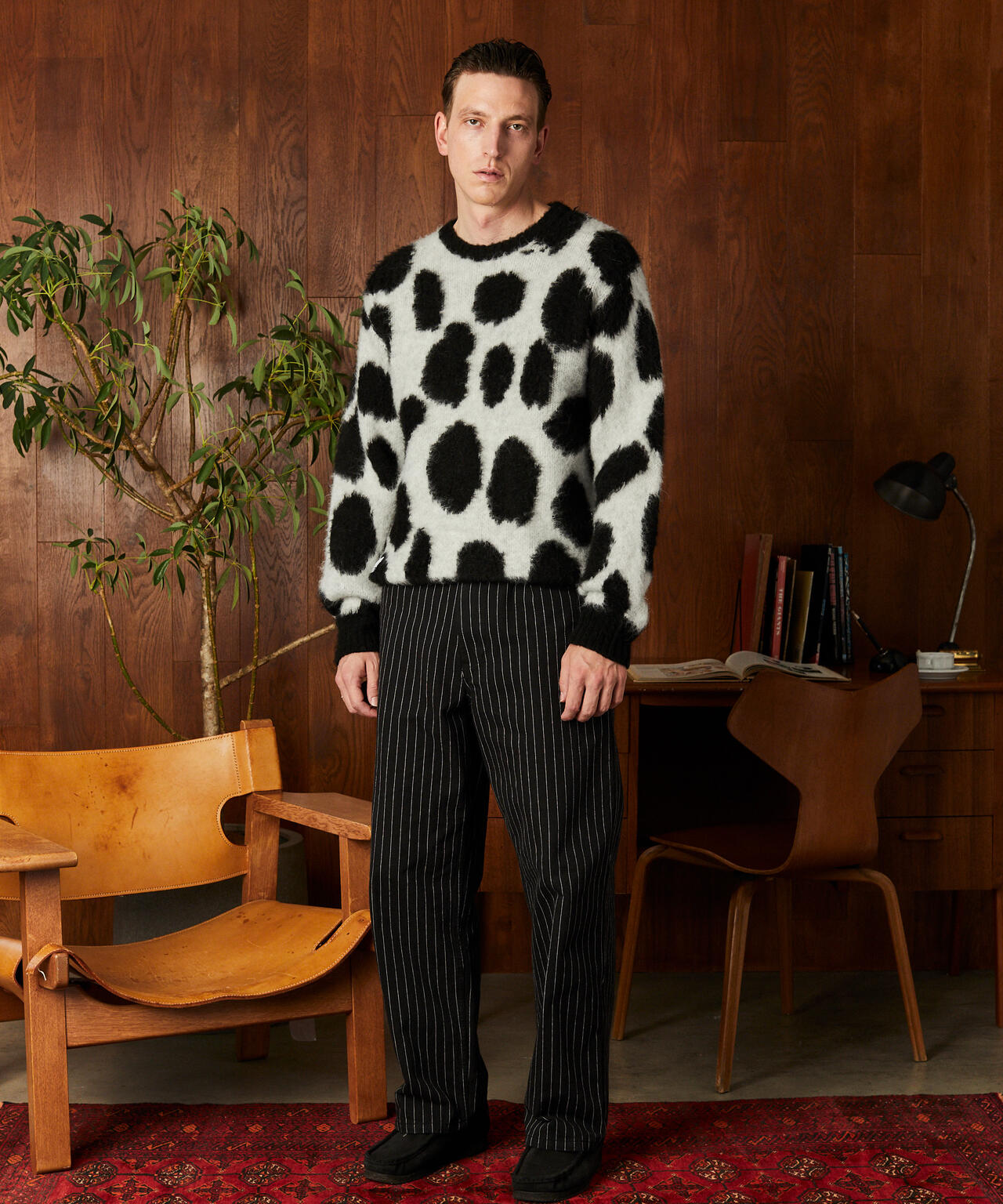 14000円新品♡スコットクラブ購入 セットアップ ニット 新品 スコットクラブ 定価¥1万4000円 異素材 長袖ニット ライト