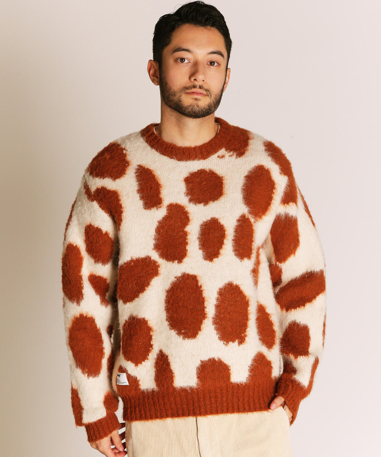 GIRAFFE CREW KNIT/ジラフ クルーニット | Schott（ショット