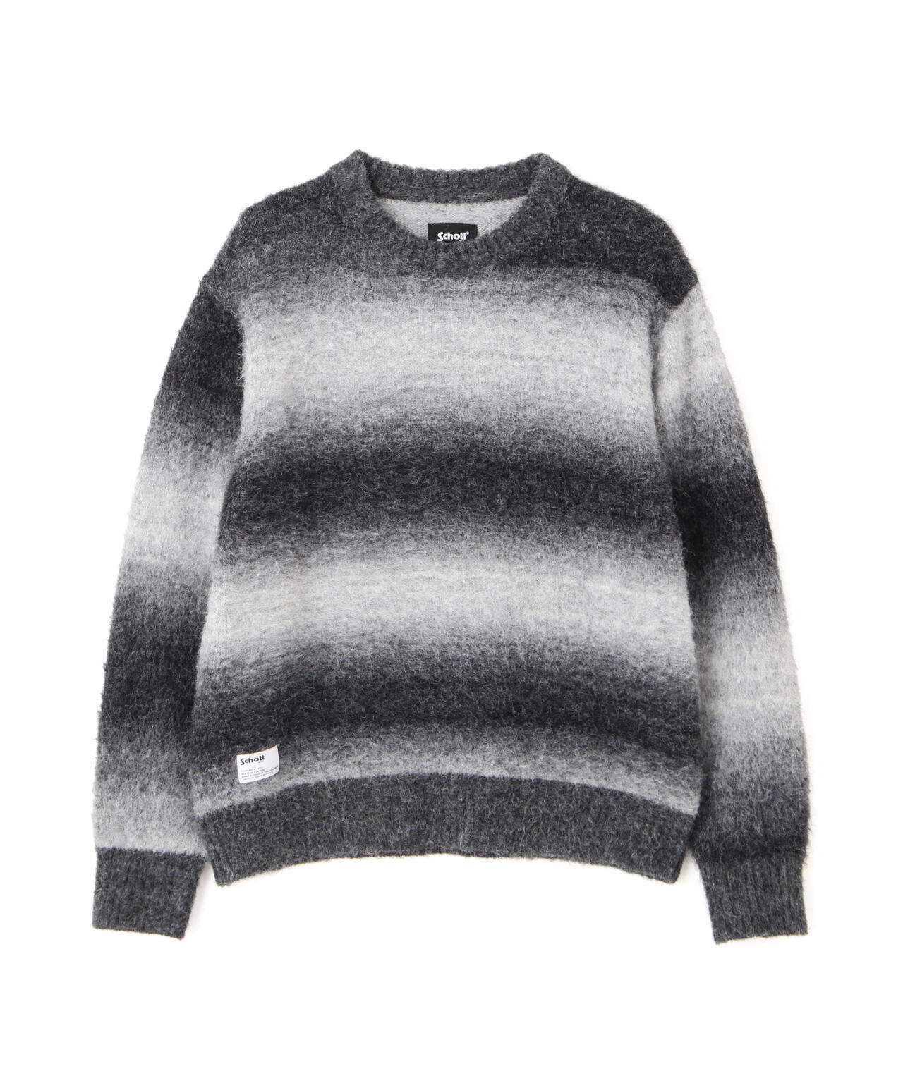 GRADATION CREW KNIT/グラデーション クルーニット | Schott（ショット