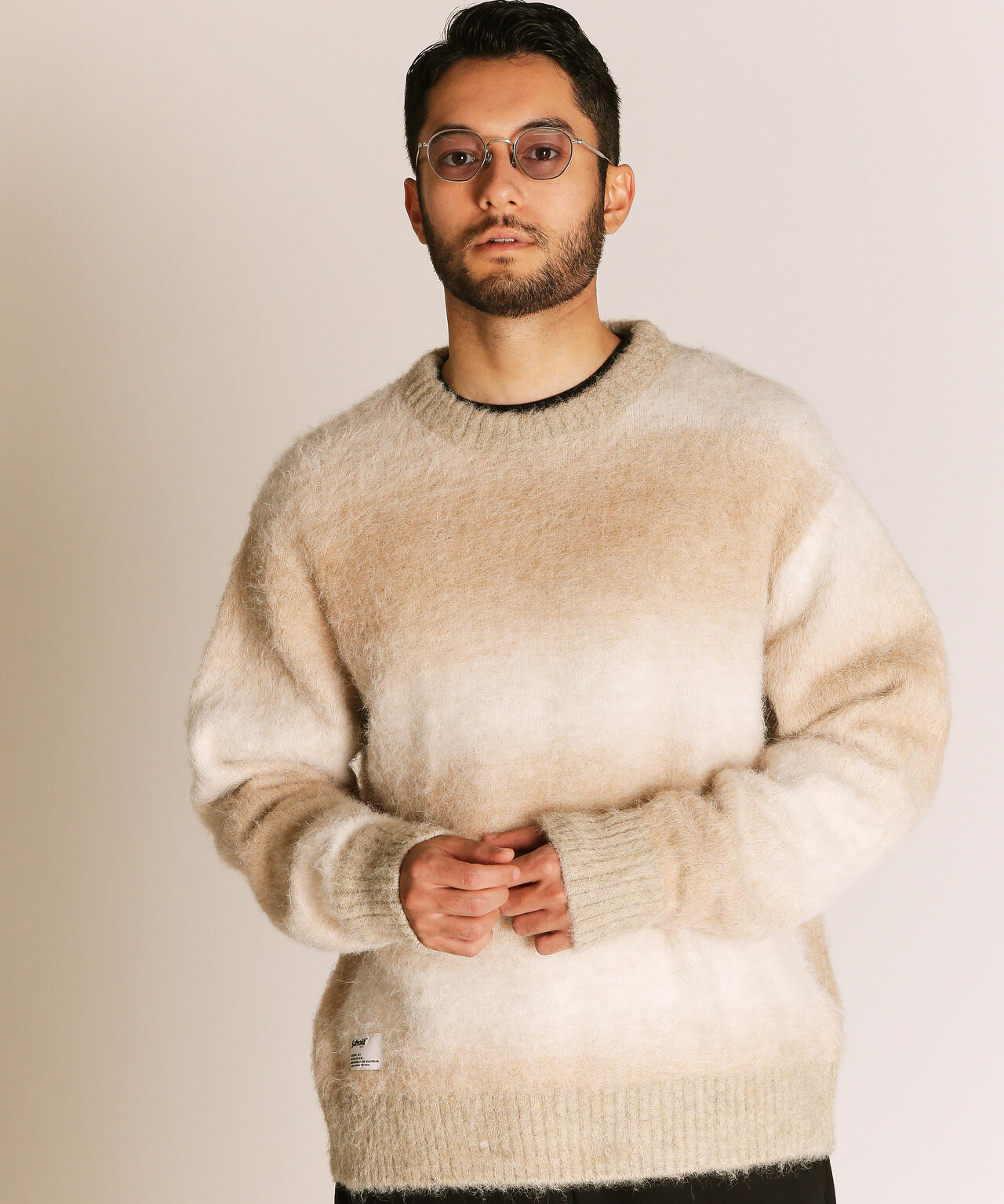 GRADATION CREW KNIT/グラデーション クルーニット | Schott（ショット