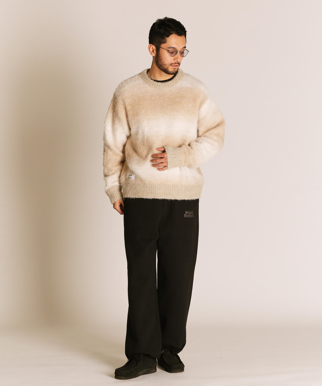 GRADATION CREW KNIT/グラデーション クルーニット | Schott（ショット