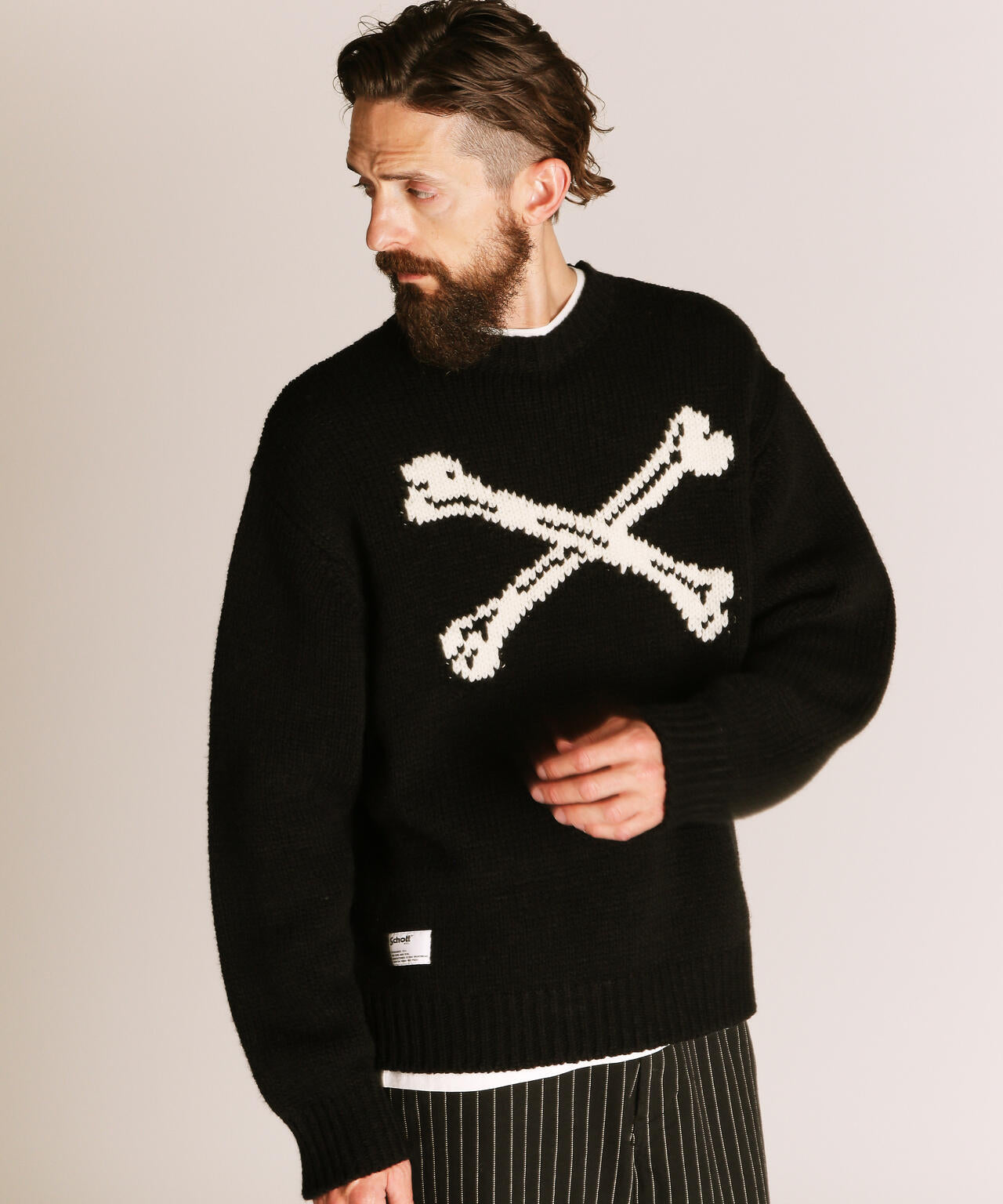 CROSS BONE KNIT/クロスボーン ニット | Schott（ショット） ｜【公式