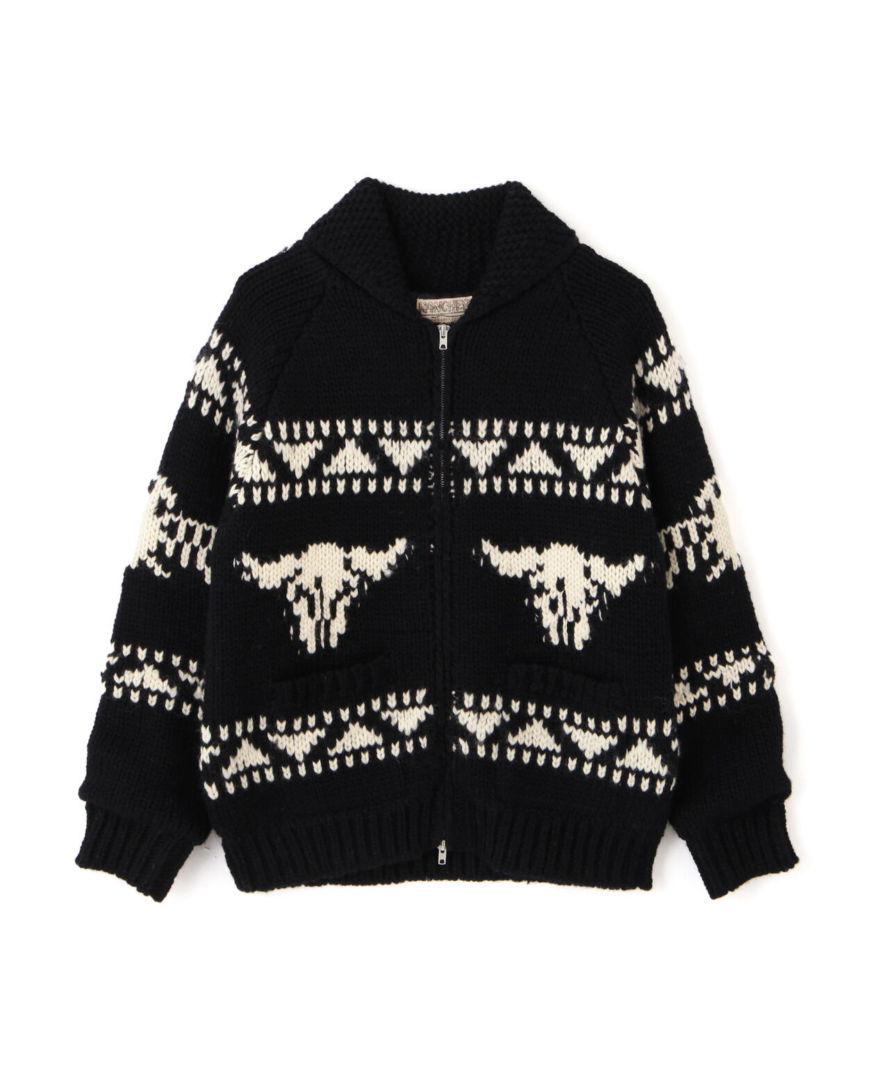 カウチン 60s ウルフ柄 ウール カウチンセーター - Sixpacjoe Web Shop