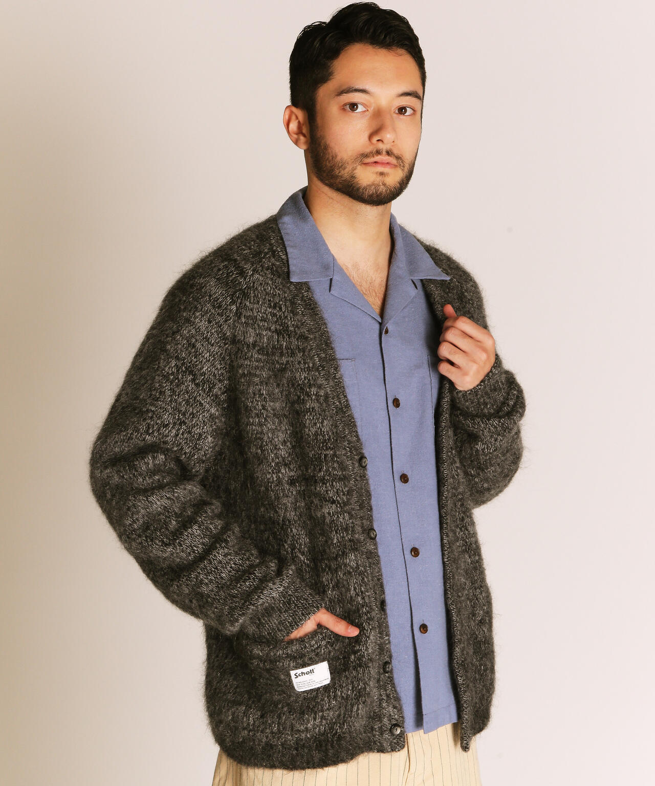 MOHAIR KNIT CARDIGAN/モヘア ニットカーディガン