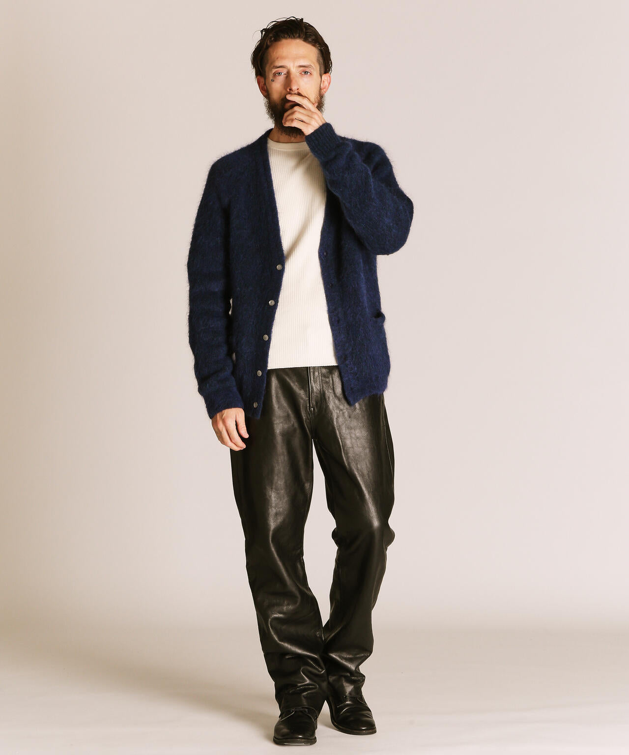 Schott モヘア カーディガン MOHAIR KNIT CARDIGAN/モヘア ニットカーディガン | Schott
