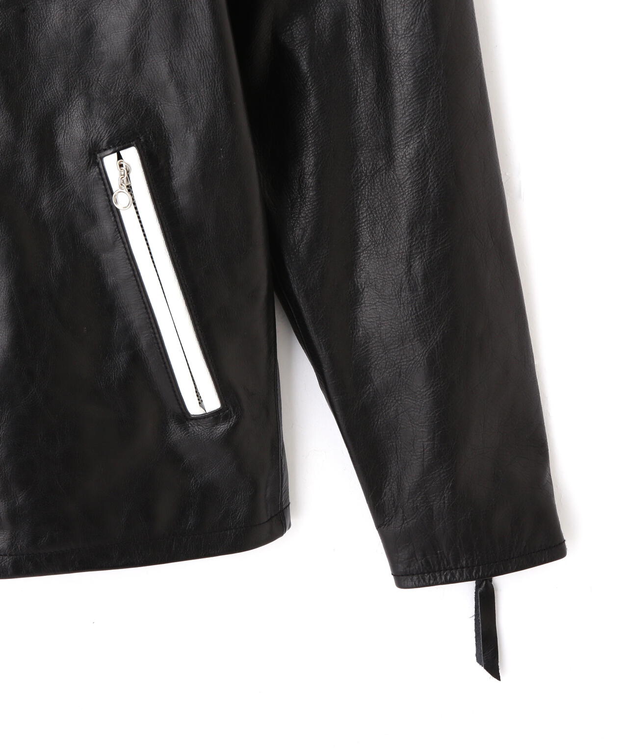 NOCOLLAR RACING JACKET/ノーカラーレーシングジャケット | Schott